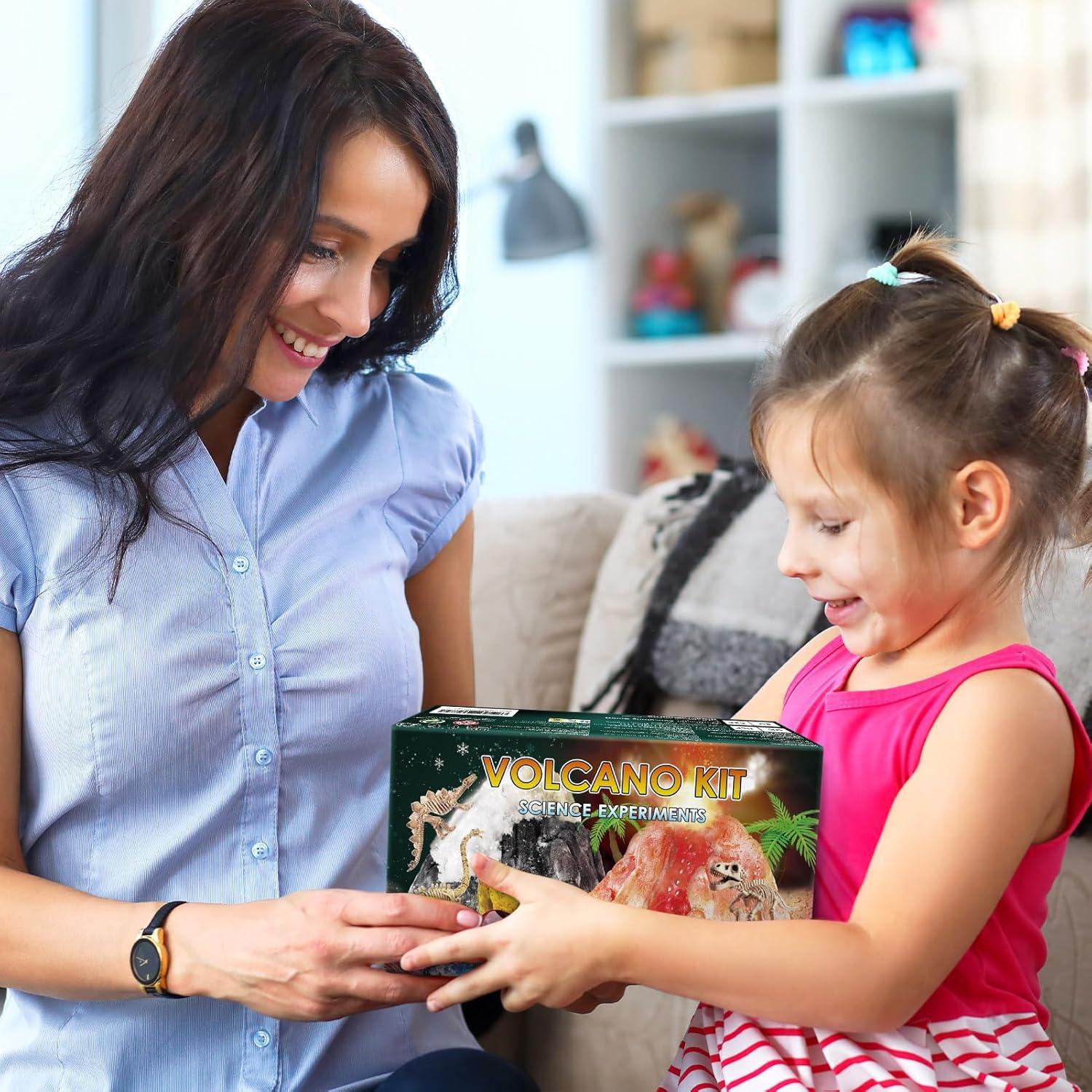 Kit de Ciencia Volcán Eruptivo UNGLINGA para Niños 0.46 kg