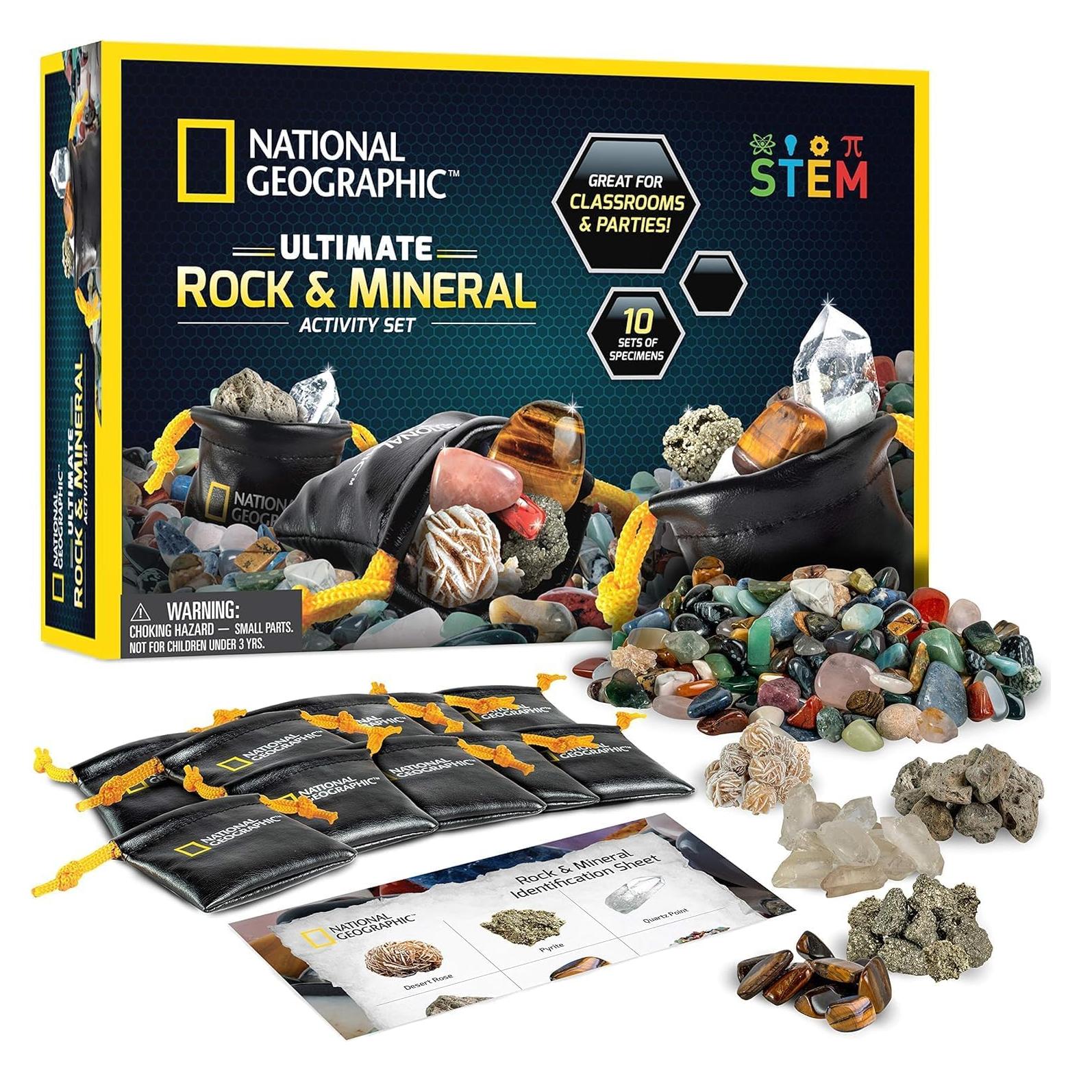 Colección de Rocas y Minerales National Geographic Kids - 0.57 kg