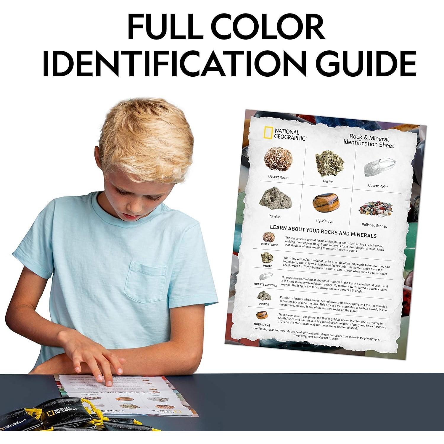 Colección de Rocas y Minerales National Geographic Kids - 0.57 kg