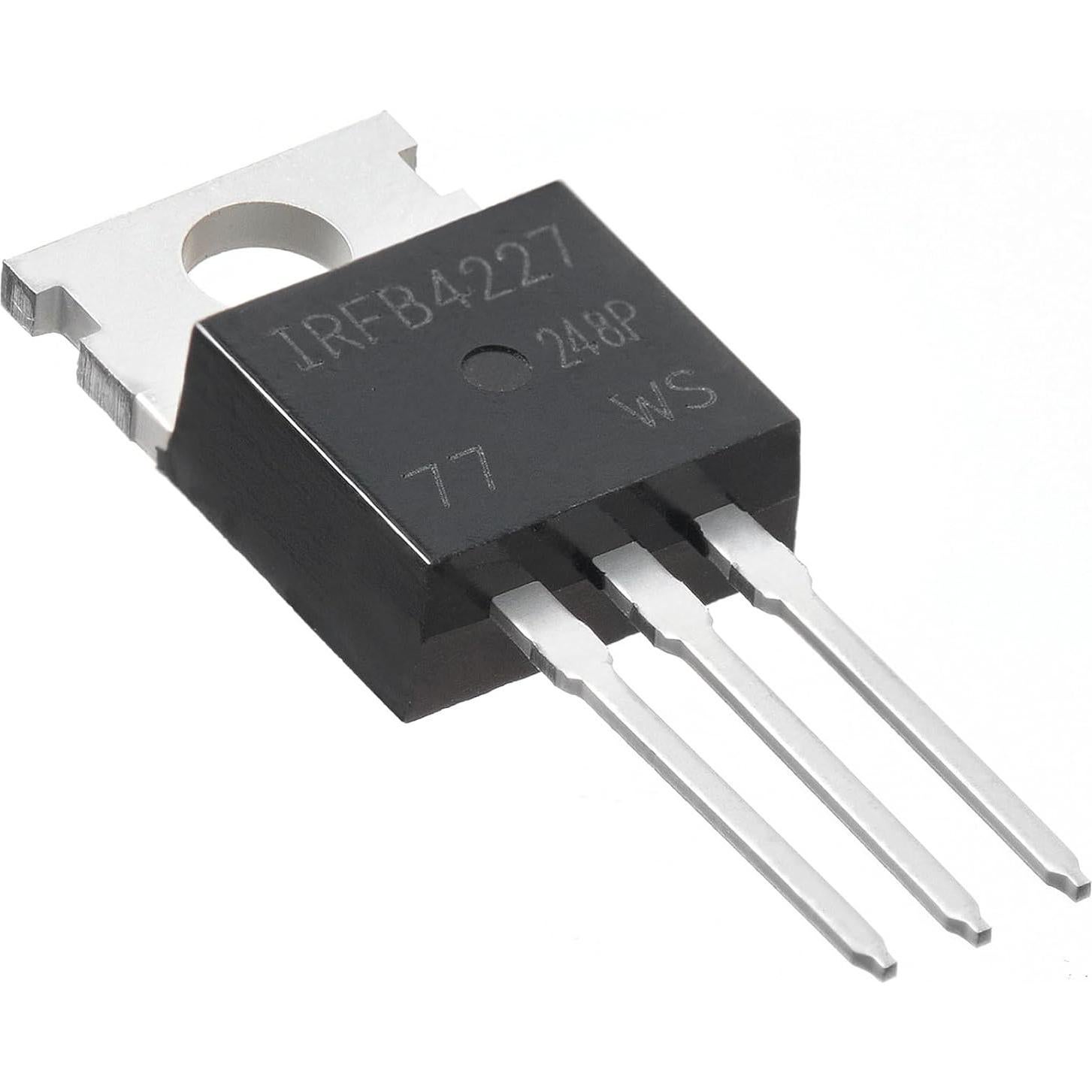 5 Transistores MOSFET IRFB4227 Canal N 65A 200V TO-220AB