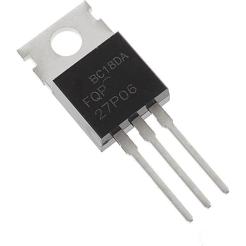 10 MOSFET FQP27P06 Bridgold 60V 27A TO-220