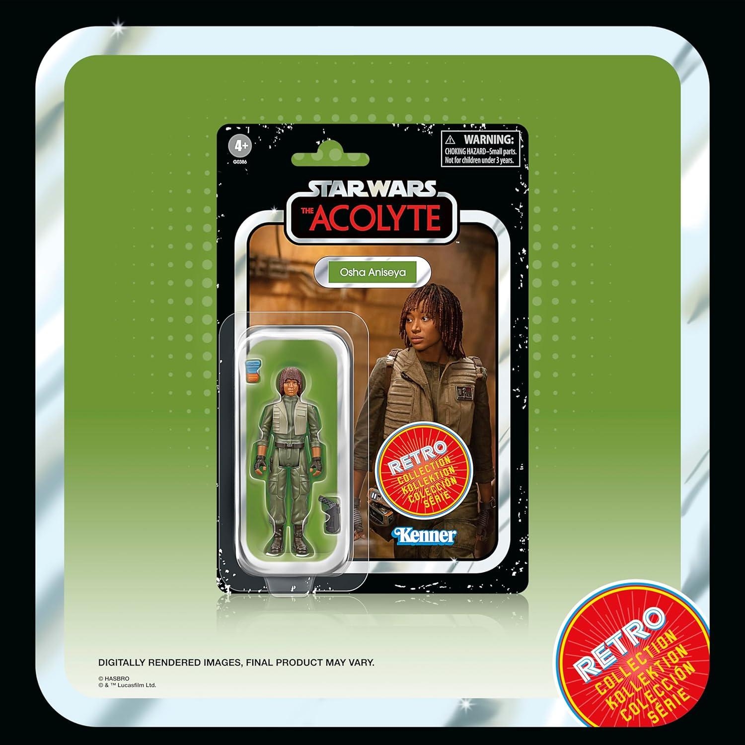 Multipack Retro STAR WARS El Acolito 6 Figuras 9.5 cm