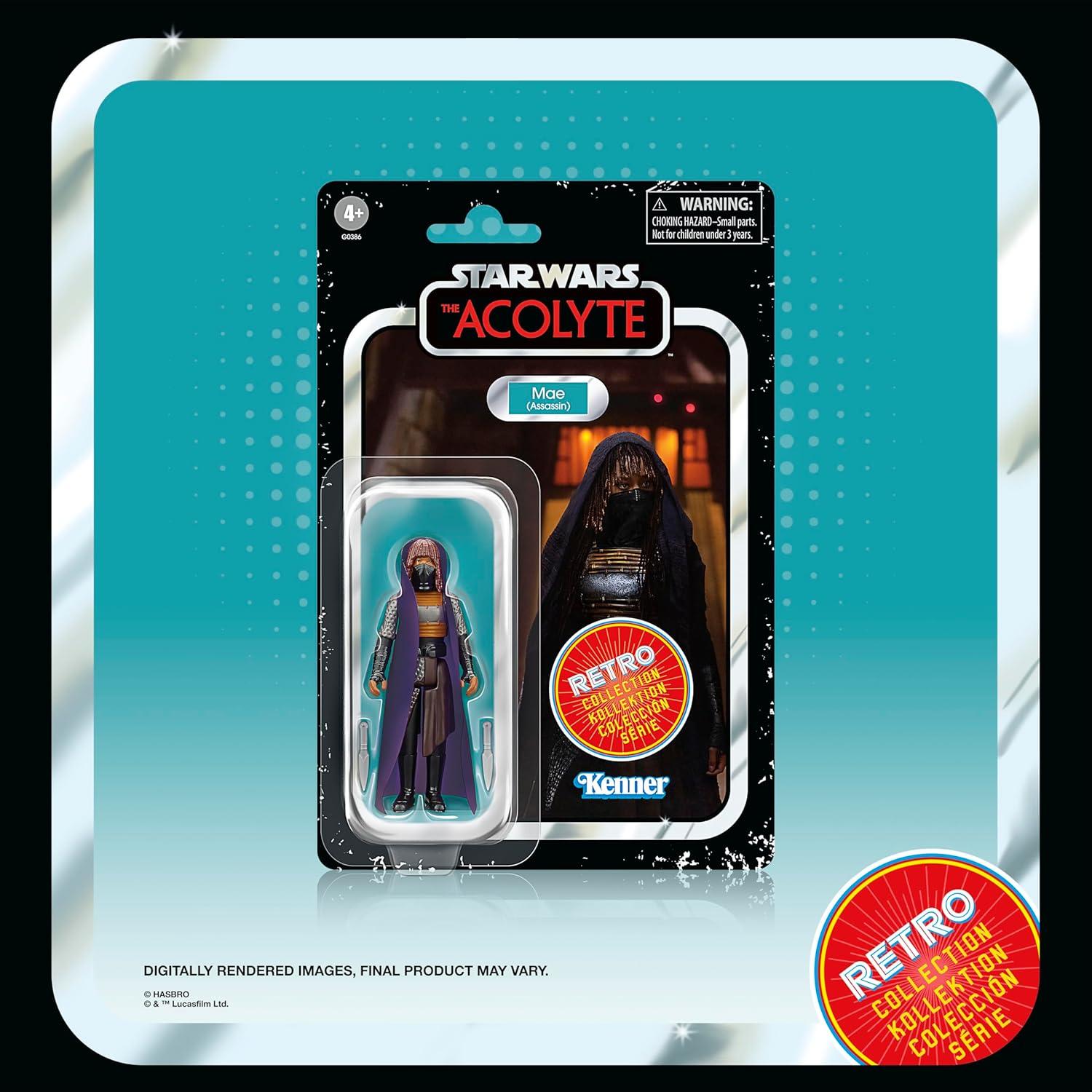 Multipack Retro STAR WARS El Acolito 6 Figuras 9.5 cm