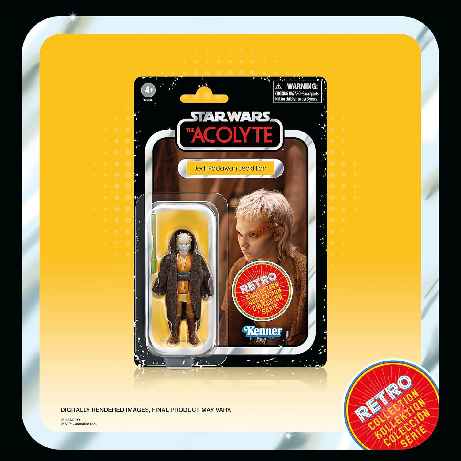 Multipack Retro STAR WARS El Acolito 6 Figuras 9.5 cm