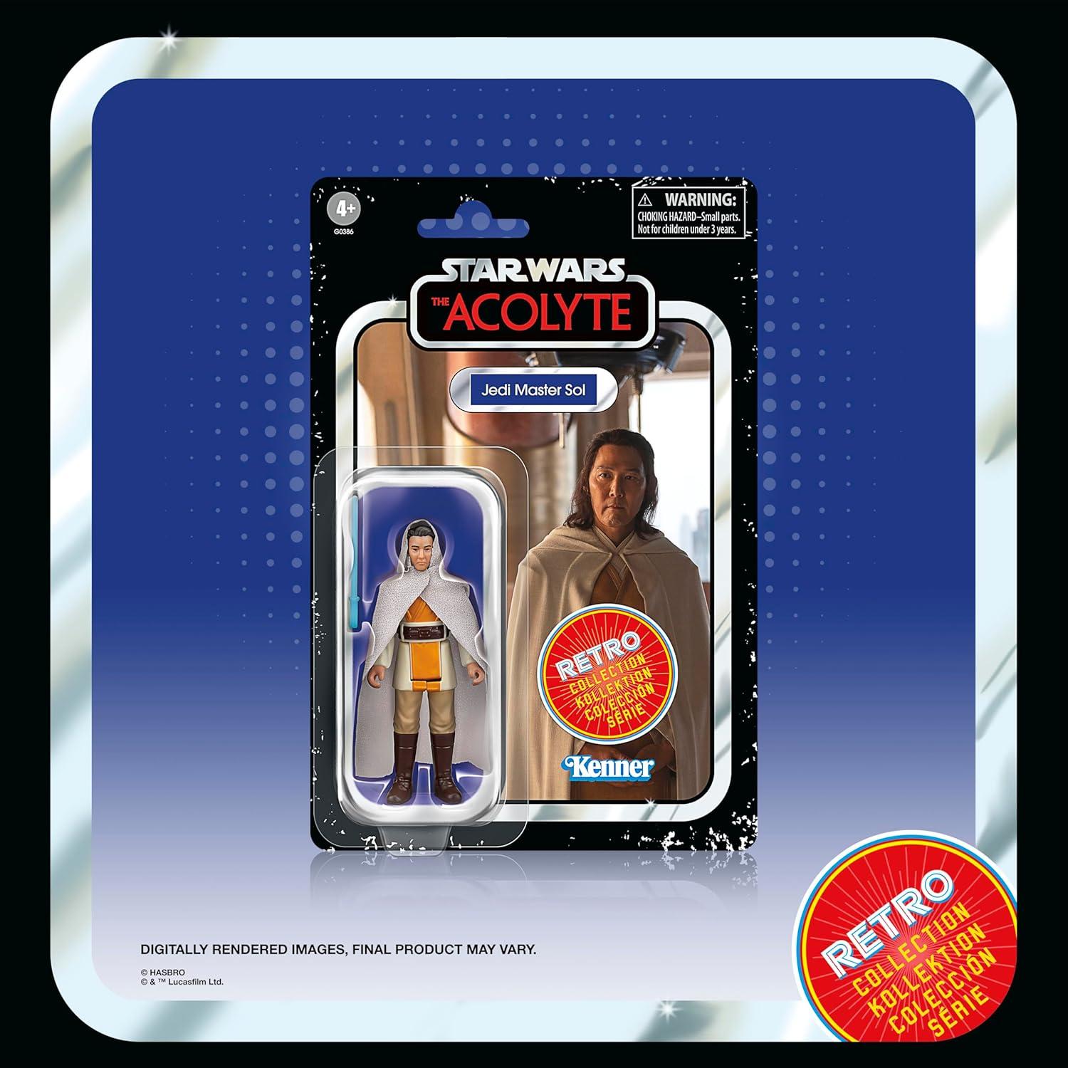 Multipack Retro STAR WARS El Acolito 6 Figuras 9.5 cm