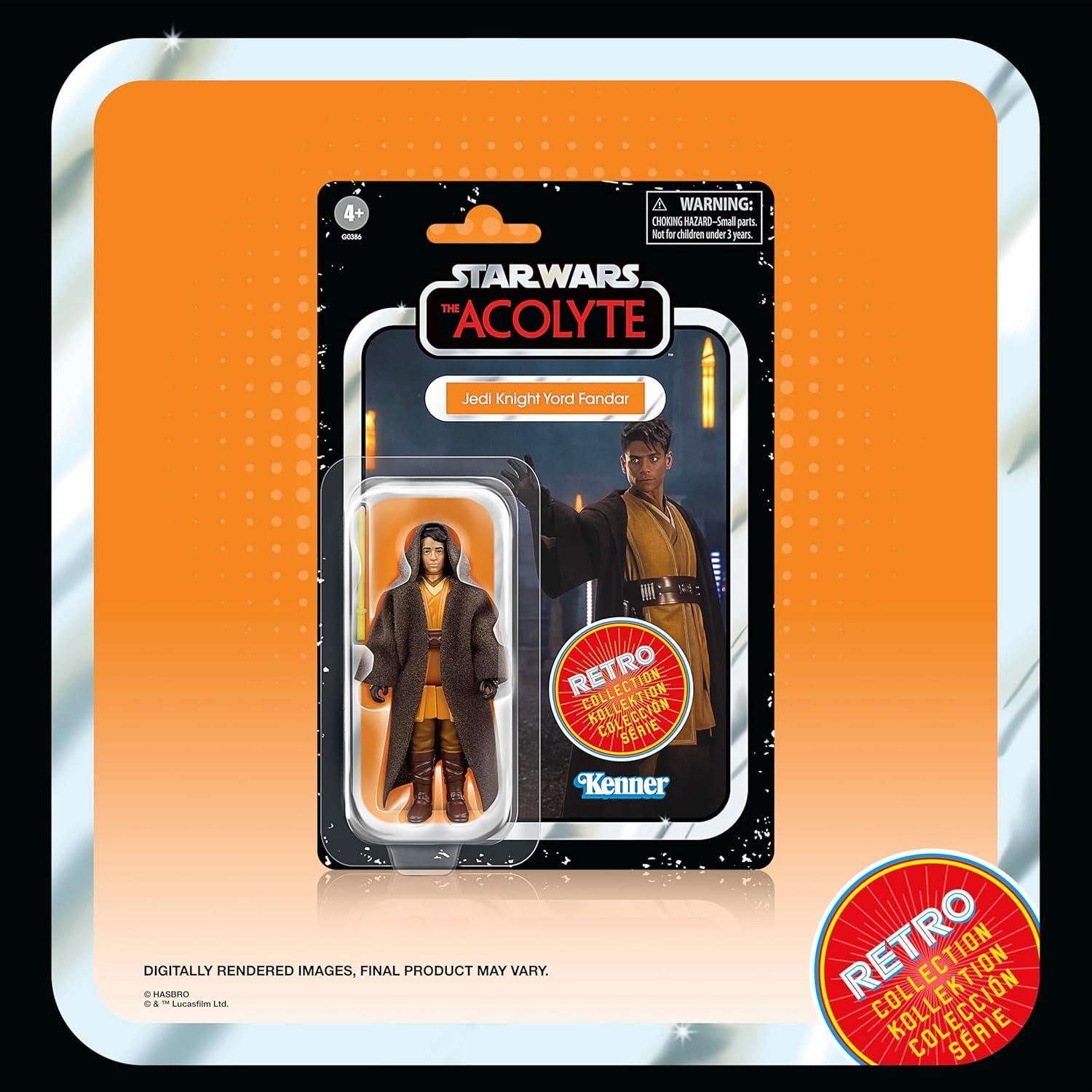 Multipack Retro STAR WARS El Acolito 6 Figuras 9.5 cm