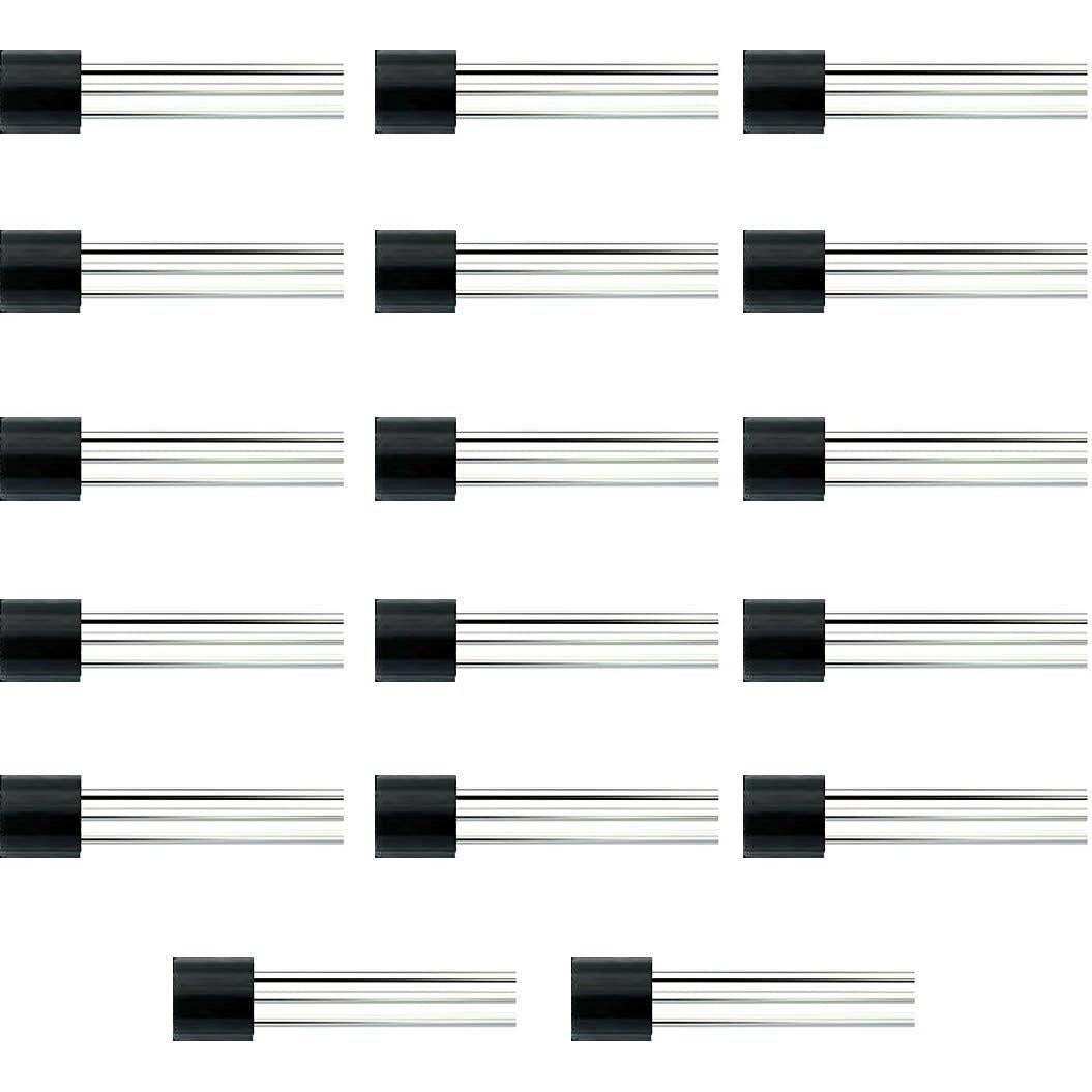Kit de Transistores NPN PNP 170 Piezas 17 Valores DaFuRui