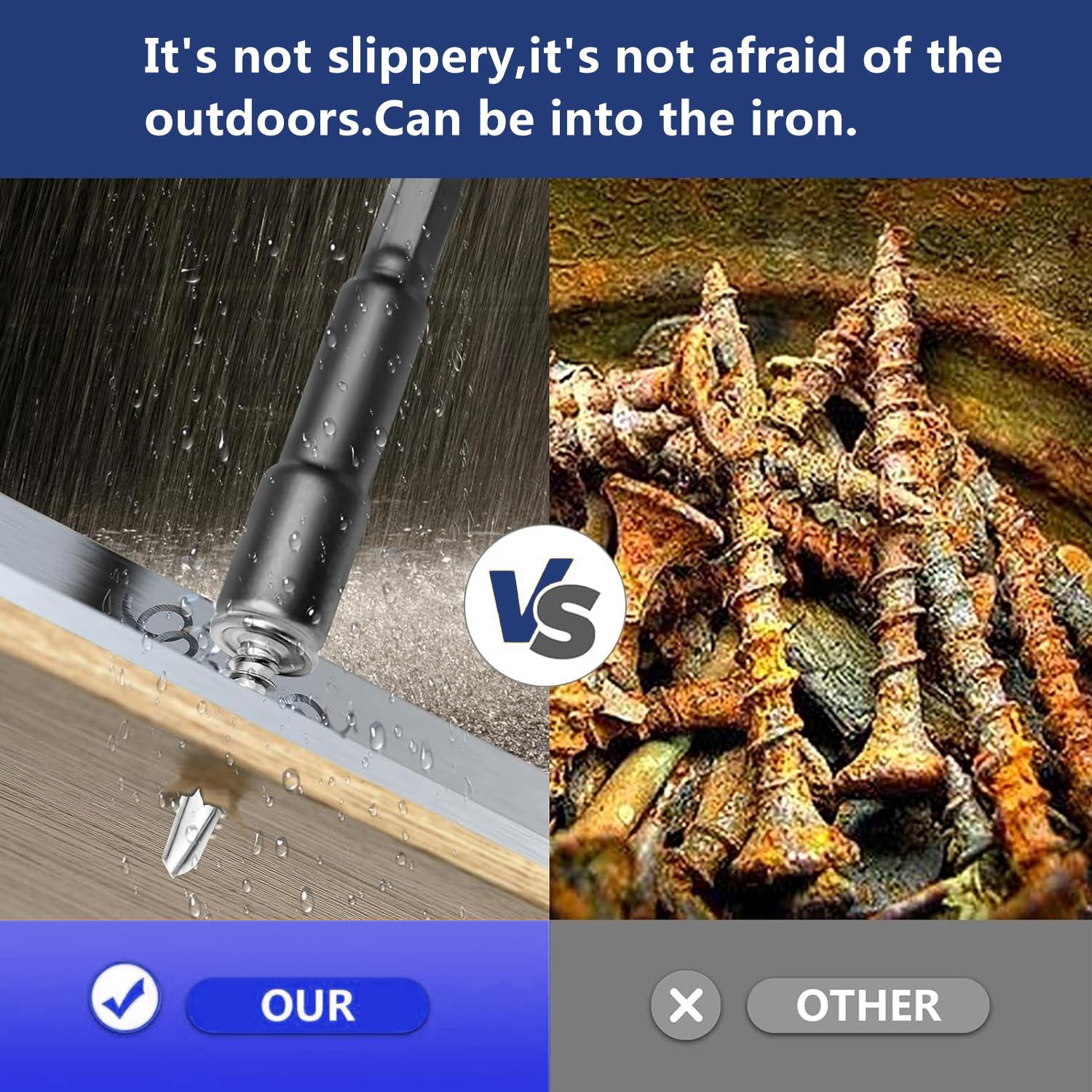 Kit 110 Tornillos Autoperforantes Acero Inoxidable 410 #8