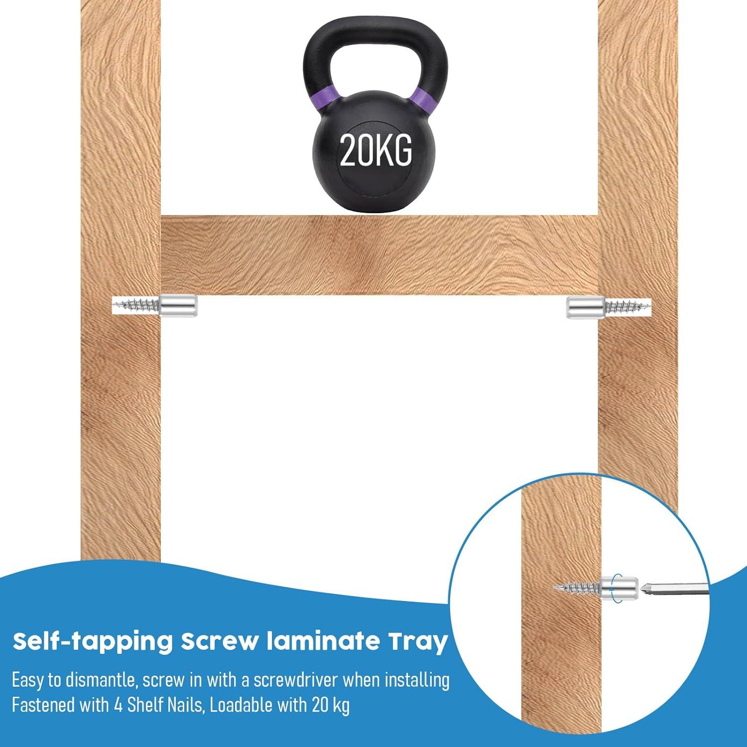 20 Tornillos Autoperforantes Giantree con Mangas Antideslizantes