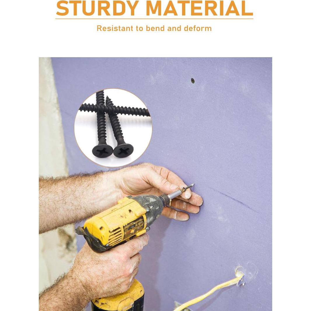 Kit de Tornillos para Drywall binifiMux #6 #7 170 Pcs