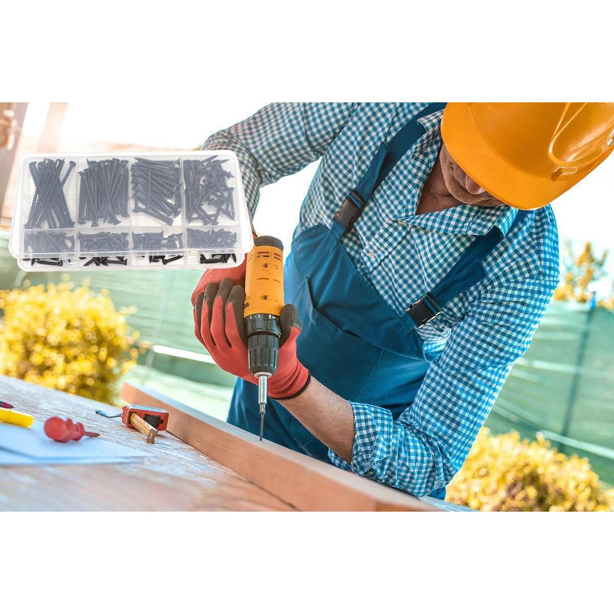 Kit de Tornillos para Drywall binifiMux #6 #7 170 Pcs