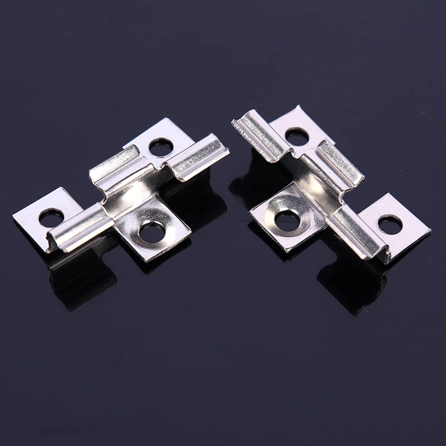 Clip de fijación oculto acero inoxidable Auto-plaza 100 unidades