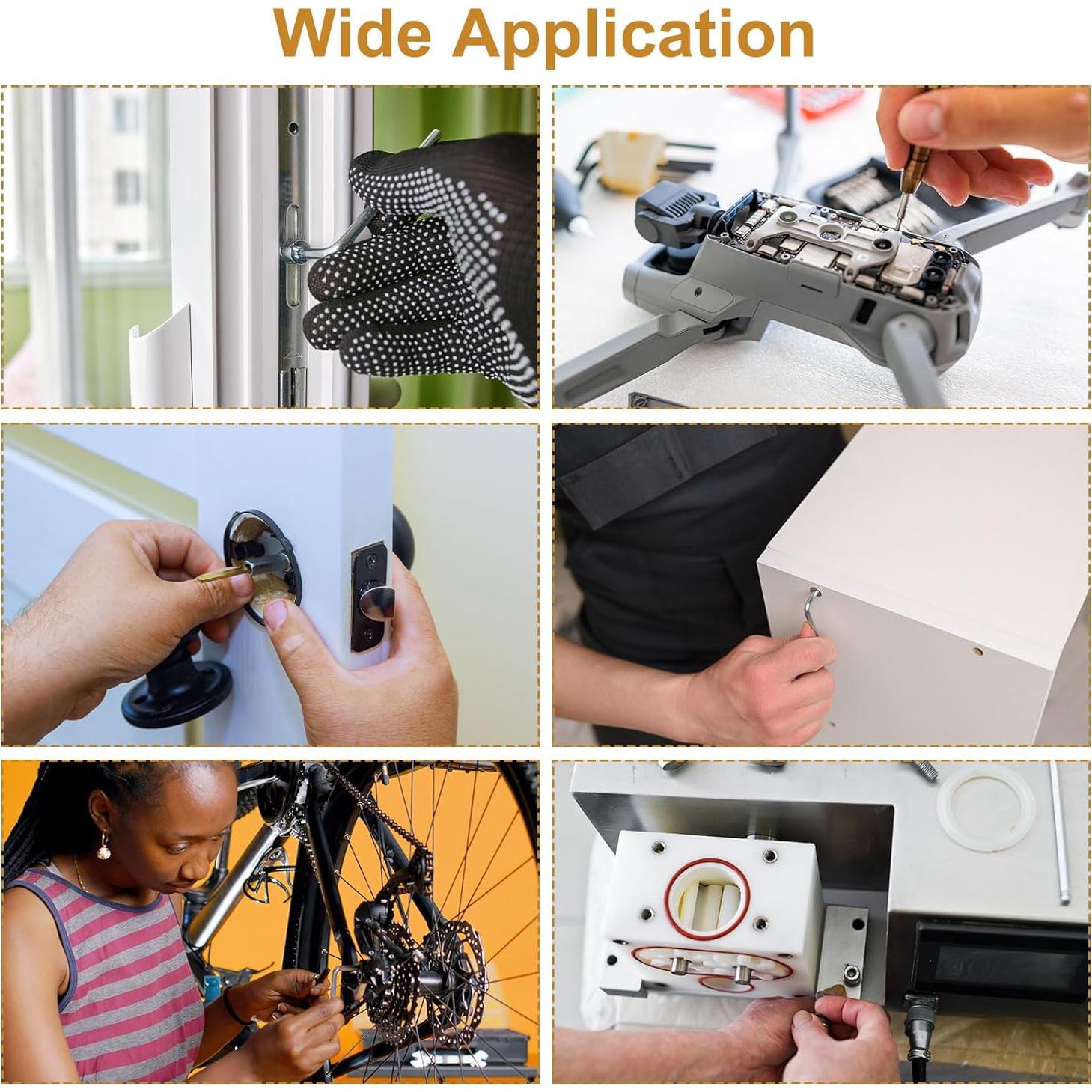 Juego de Tornillos Grub M6x12mm uxcell Acero Inoxidable 20Pcs