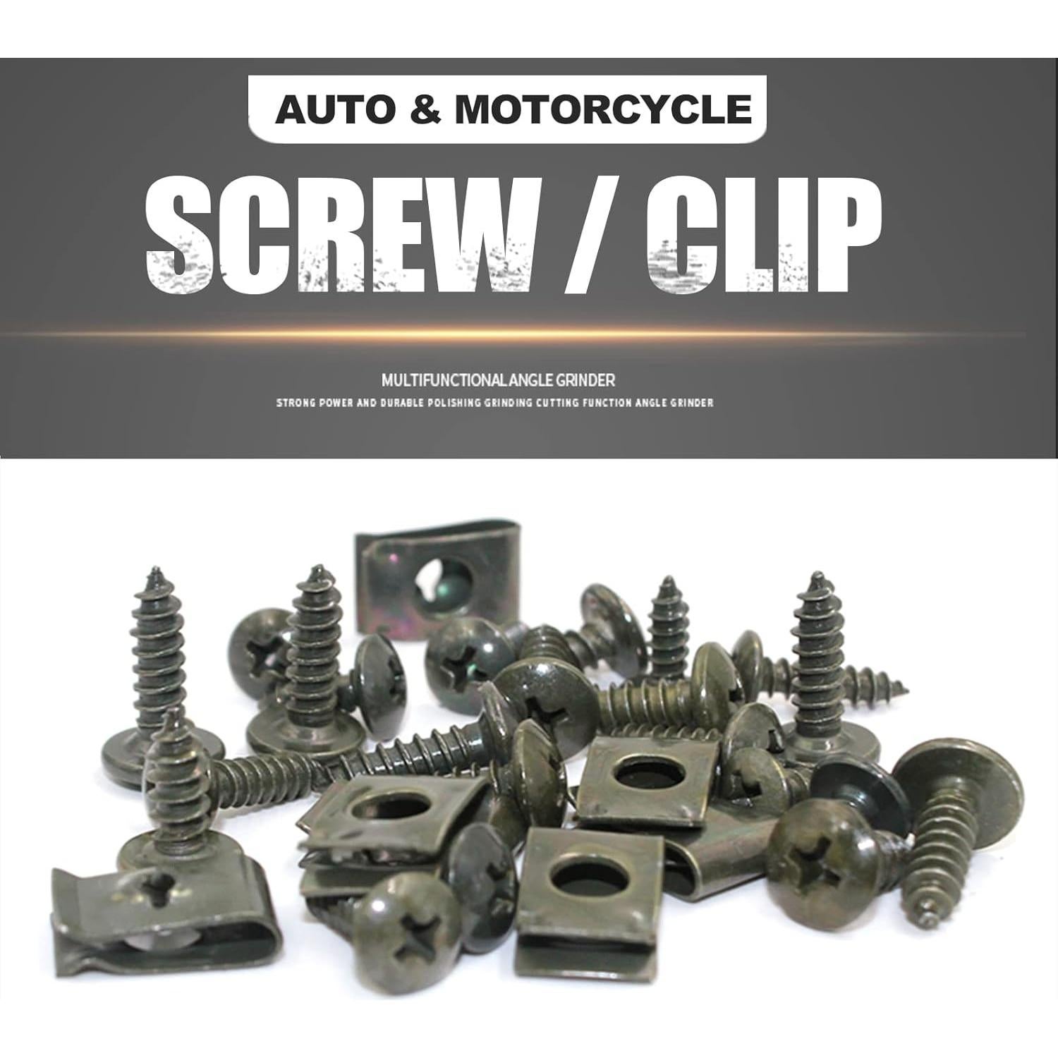 Kit de Sujetadores Automotrices Minho 200 Pcs Clips y Tornillos