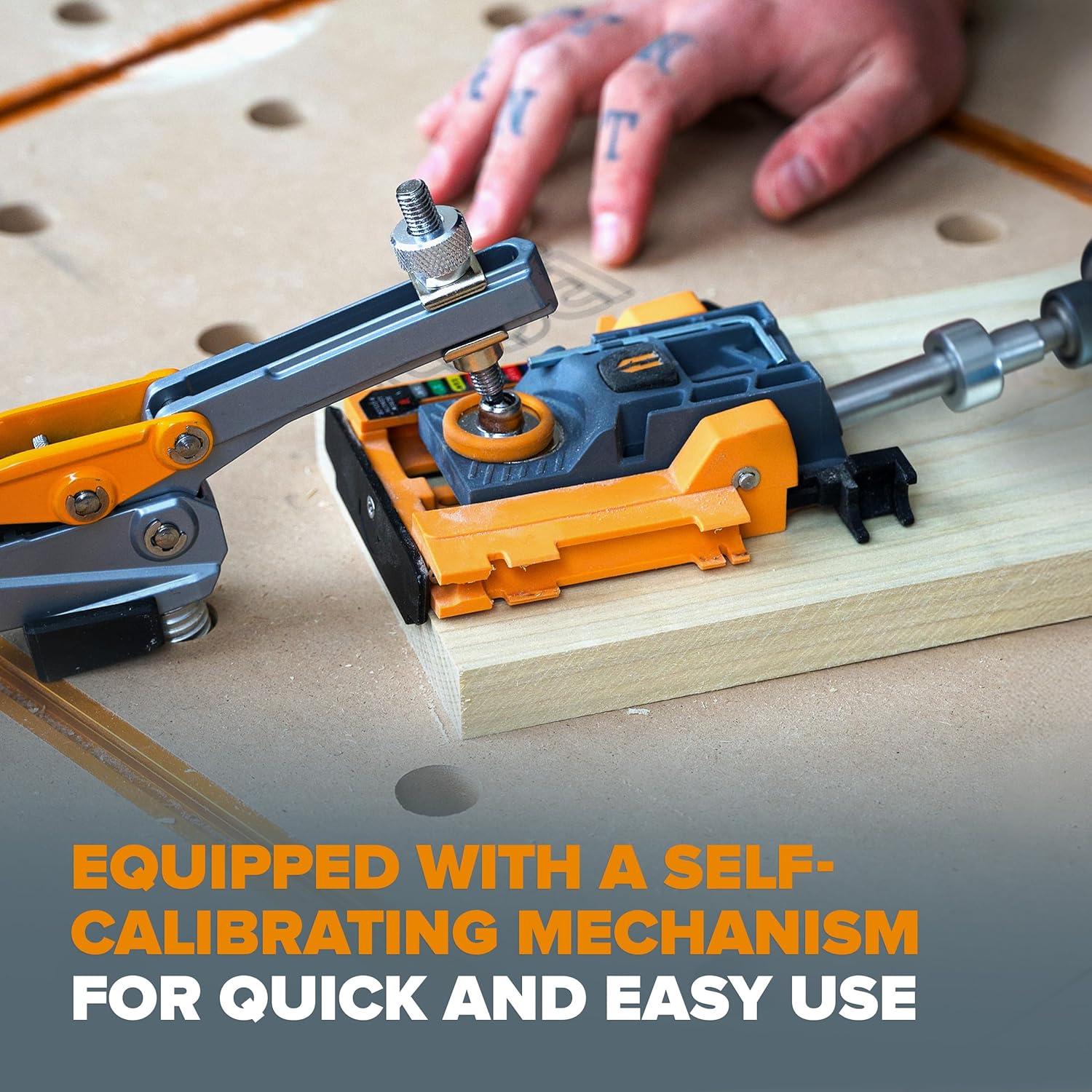 Kit de Plantilla de Agujeros Pocket BORA Mini con 350 Tornillos