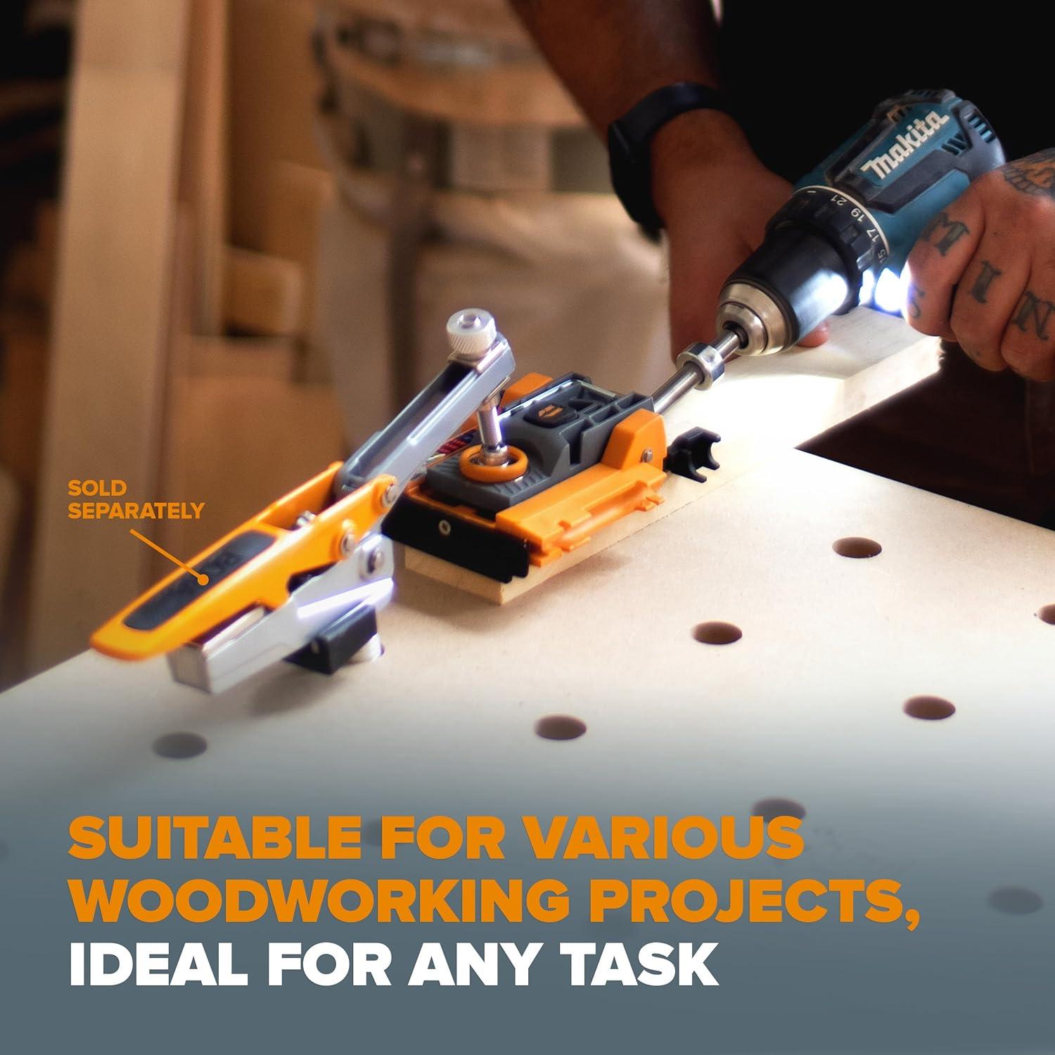 Kit de Plantilla de Agujeros Pocket BORA Mini con 350 Tornillos