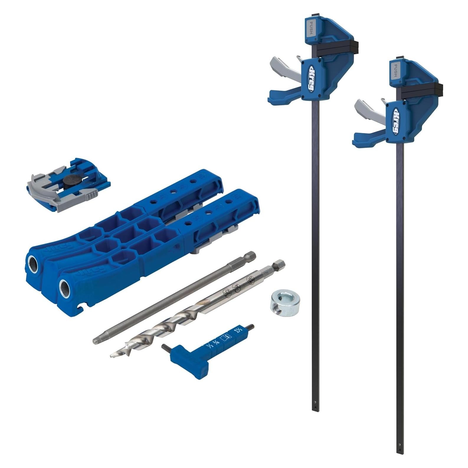 Plantilla de Agujeros Pocket Kreg KPHJ320 con Pinzas 61cm