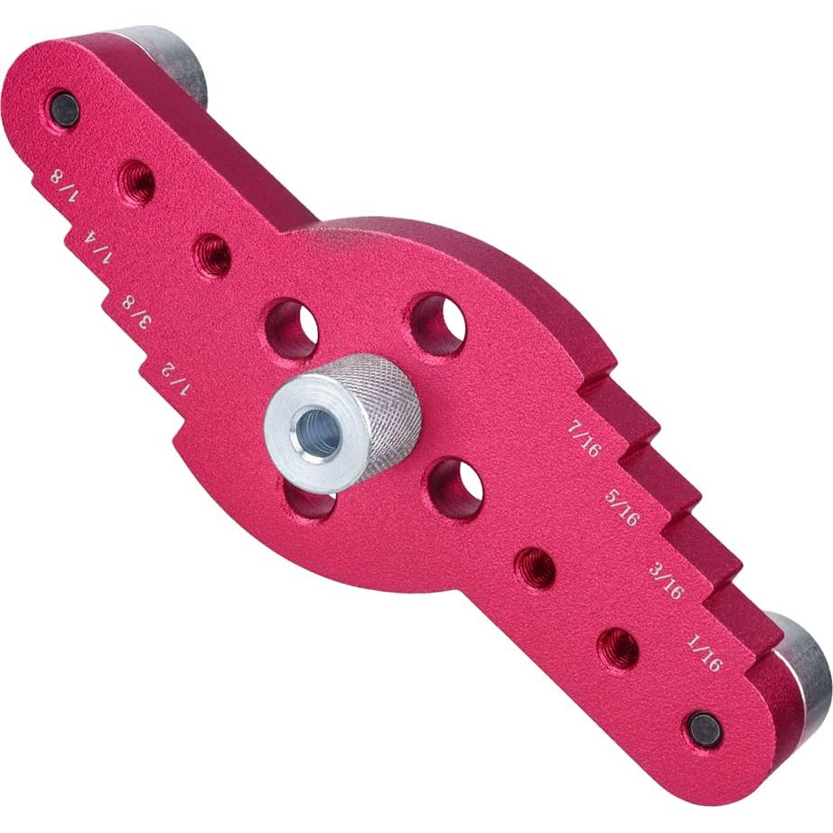 5 Piezas Posicionador de Perforación Eyech de Aluminio 2 en 1