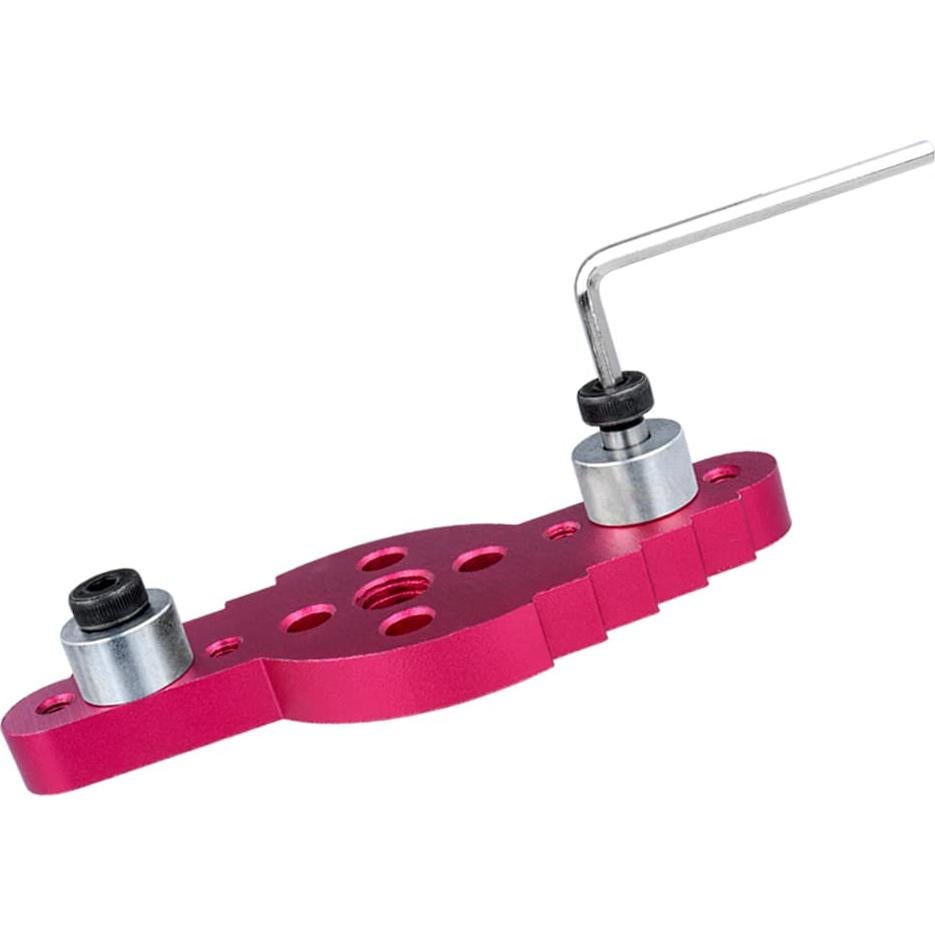 5 Piezas Posicionador de Perforación Eyech de Aluminio 2 en 1