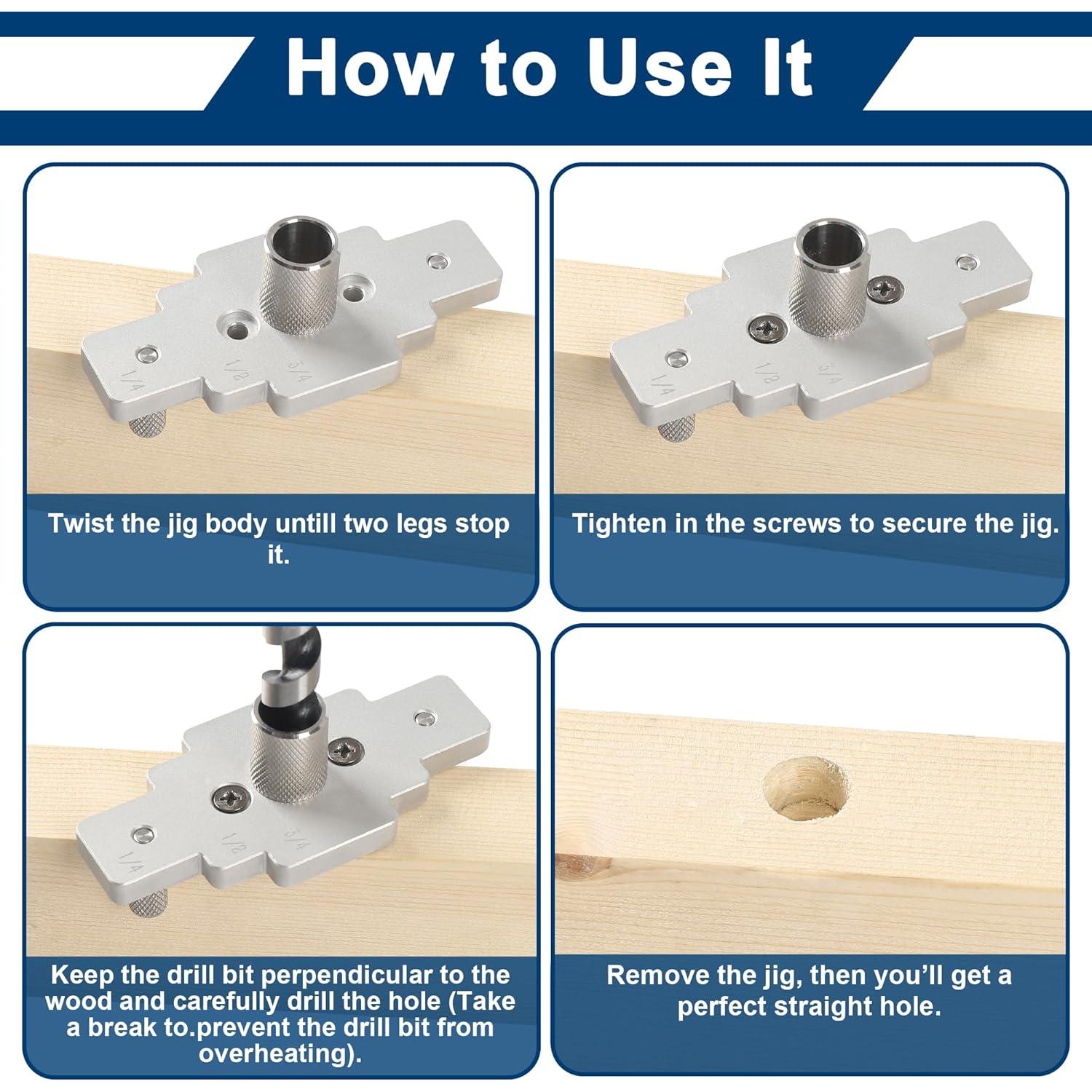 Kit de Plantilla para Soporte de Estante Flotante MaxxGeek