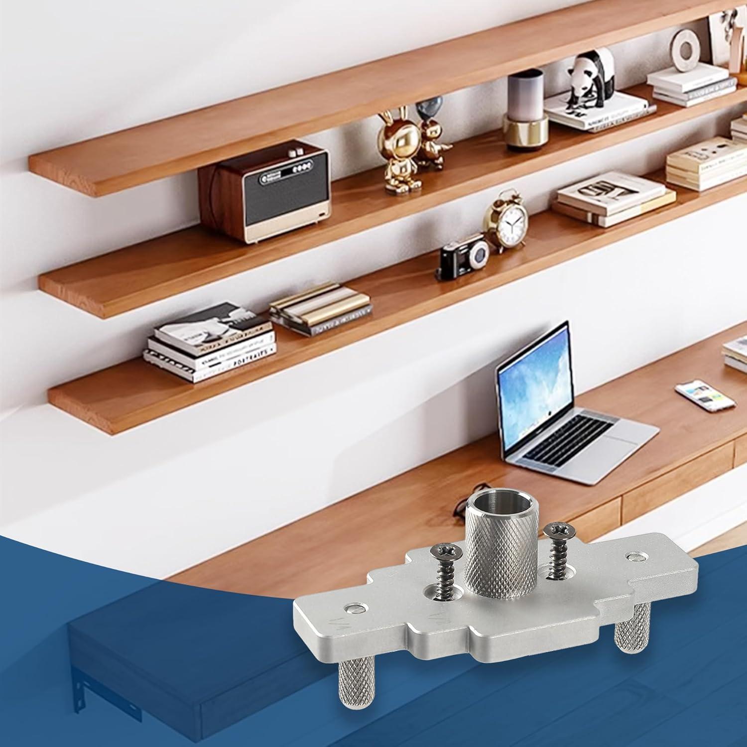 Kit de Plantilla para Soporte de Estante Flotante MaxxGeek