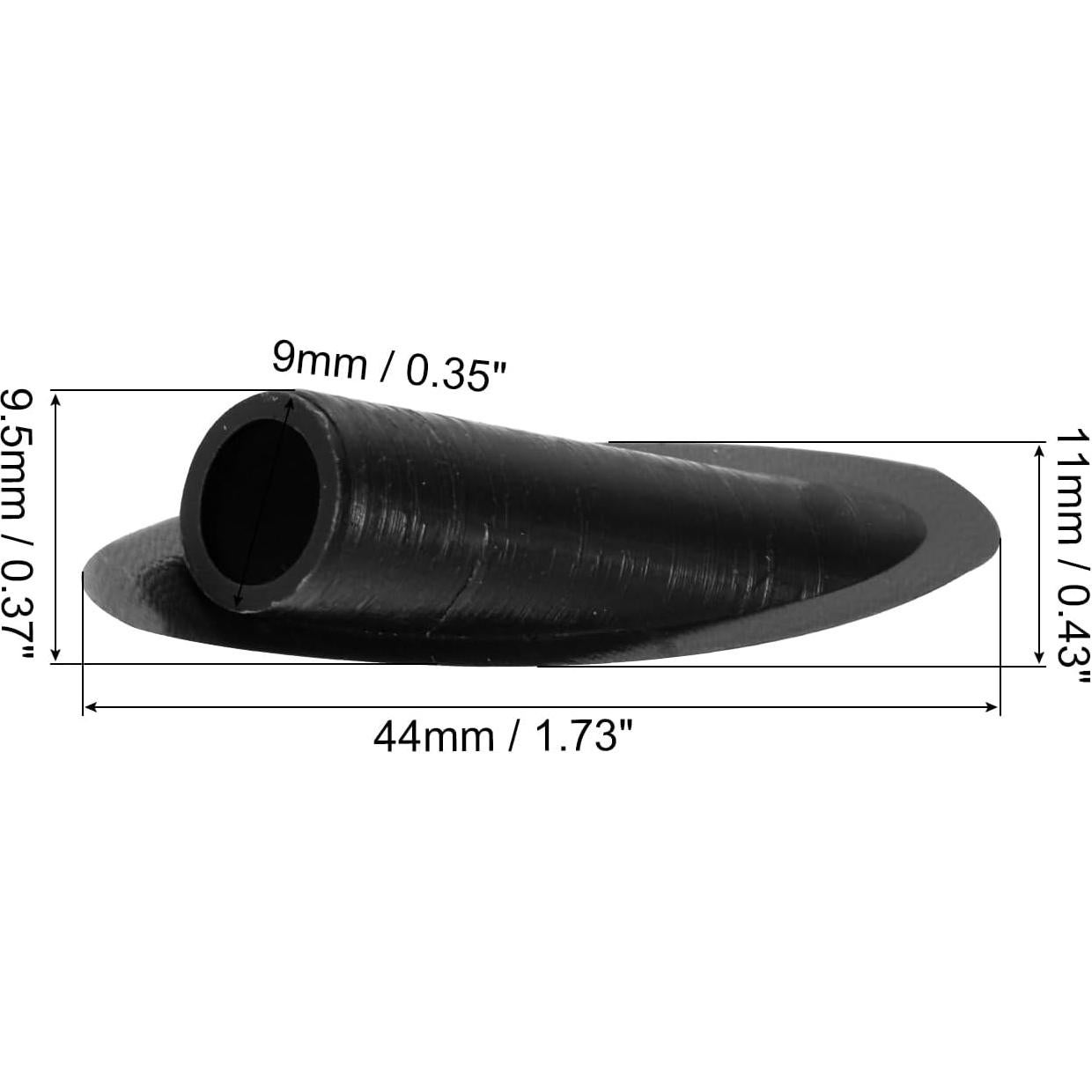 Tapones de Plástico Uxcell 120 Pcs 9mm para Agujeros Madera