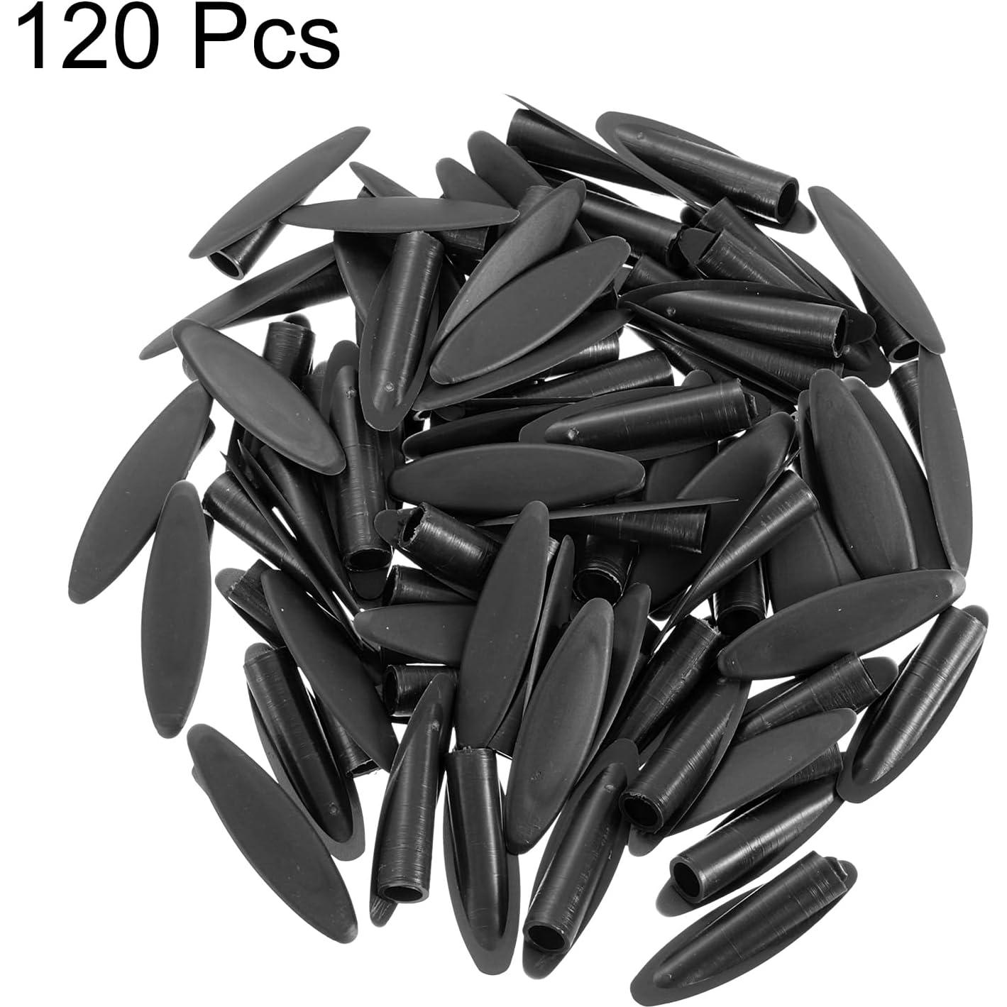 Tapones de Plástico Uxcell 120 Pcs 9mm para Agujeros Madera