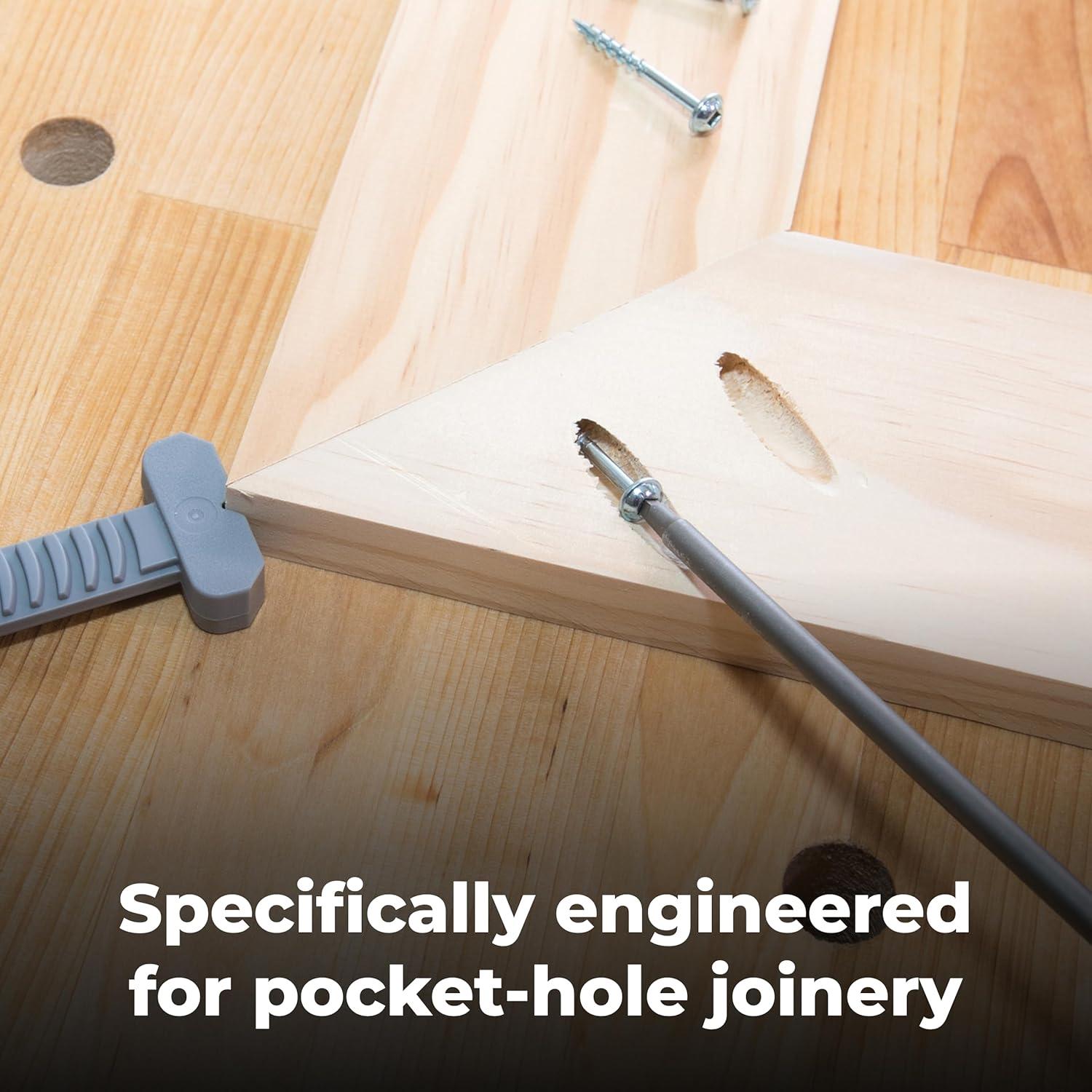 Tornillos de bolsillo Kreg SML-C125-250 Zinc 1.25" #8 - 250 unidades