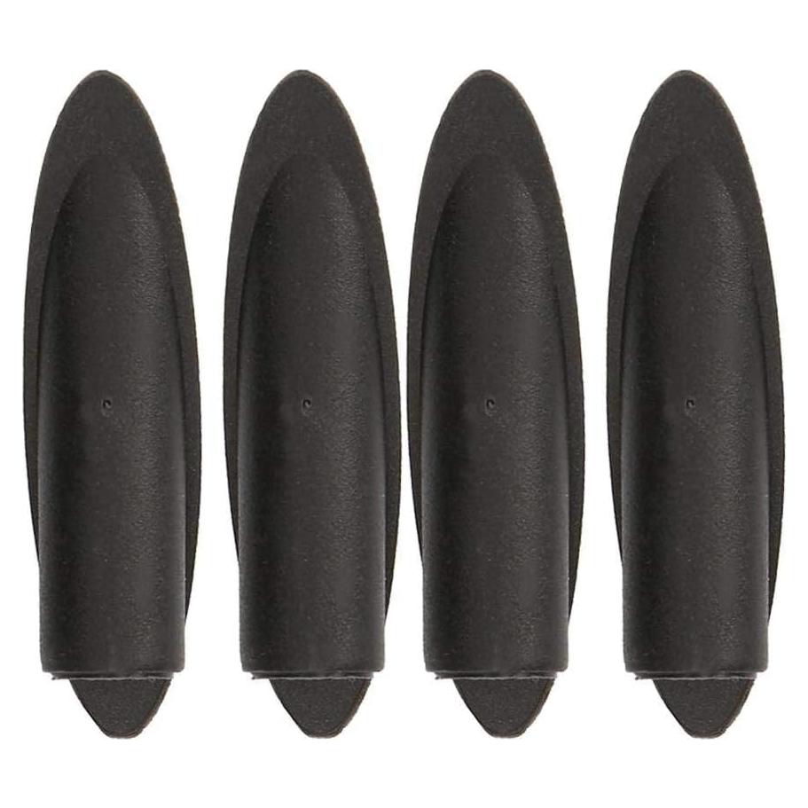 100 Tapones de Agujeros Oblicuos Hyuduo 9.5mm Plástico Negro