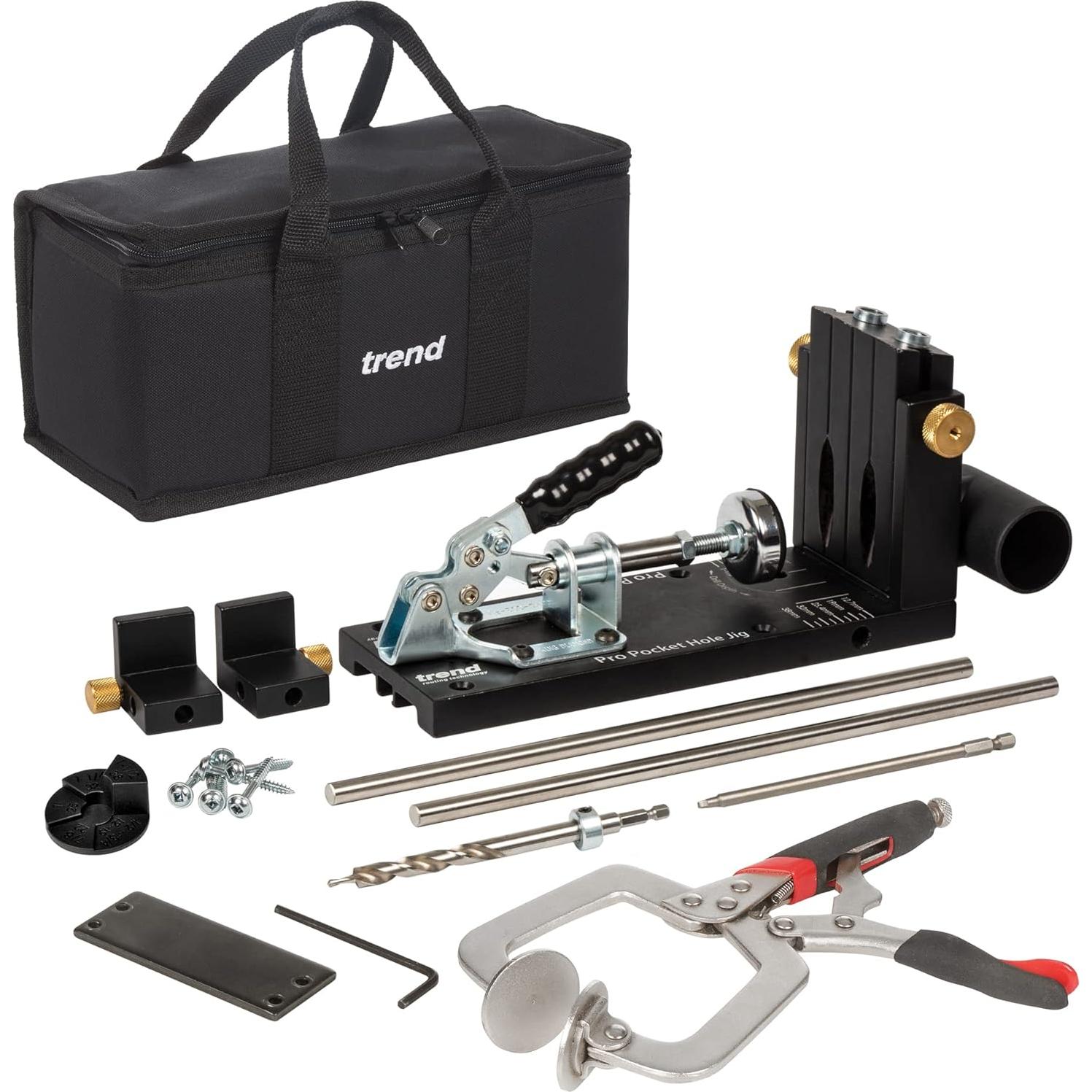 Kit Plantilla Agujeros Pocket Trend PH/JIG/AK con Accesorios