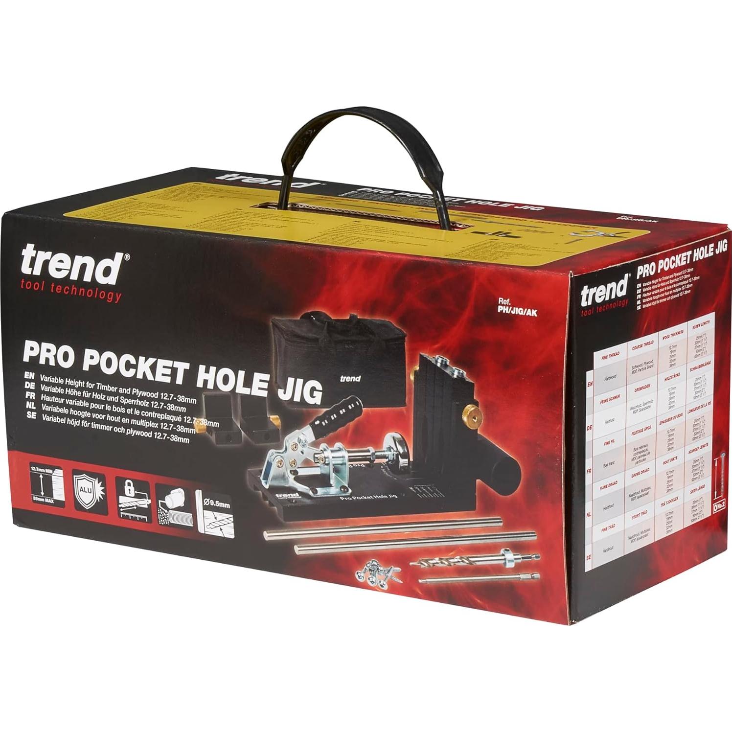 Kit Plantilla Agujeros Pocket Trend PH/JIG/AK con Accesorios