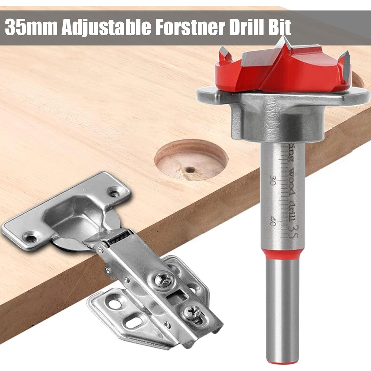 Kit de Plantilla para Bisagra Oculta Yakamoz 35mm con Broca Forstner