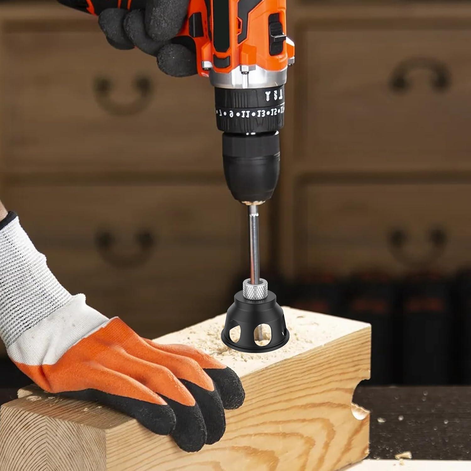 Jig de Perforación Vertical SHASUXTING con 8 Manguitos 3-10mm