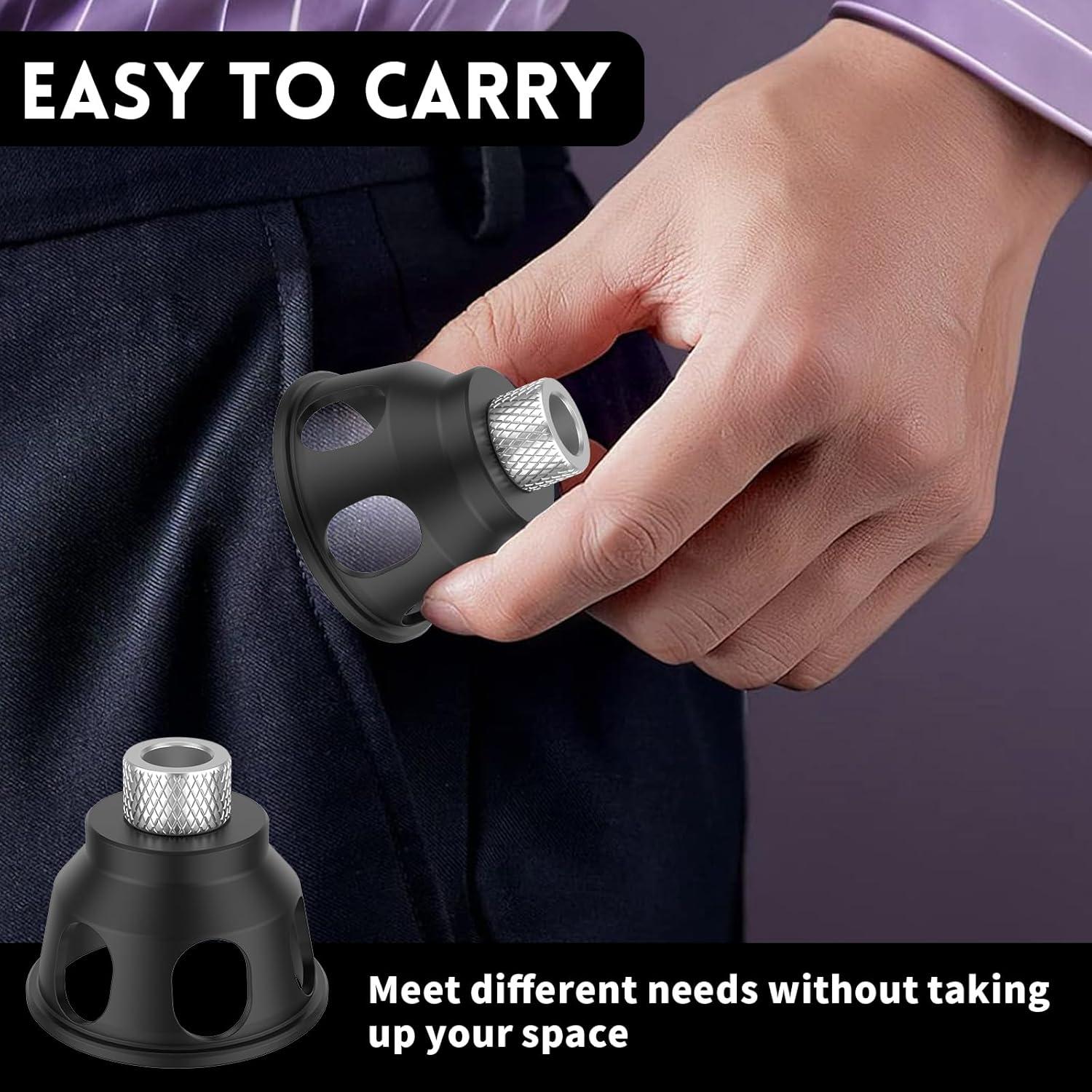 Jig de Perforación Vertical SHASUXTING con 8 Manguitos 3-10mm