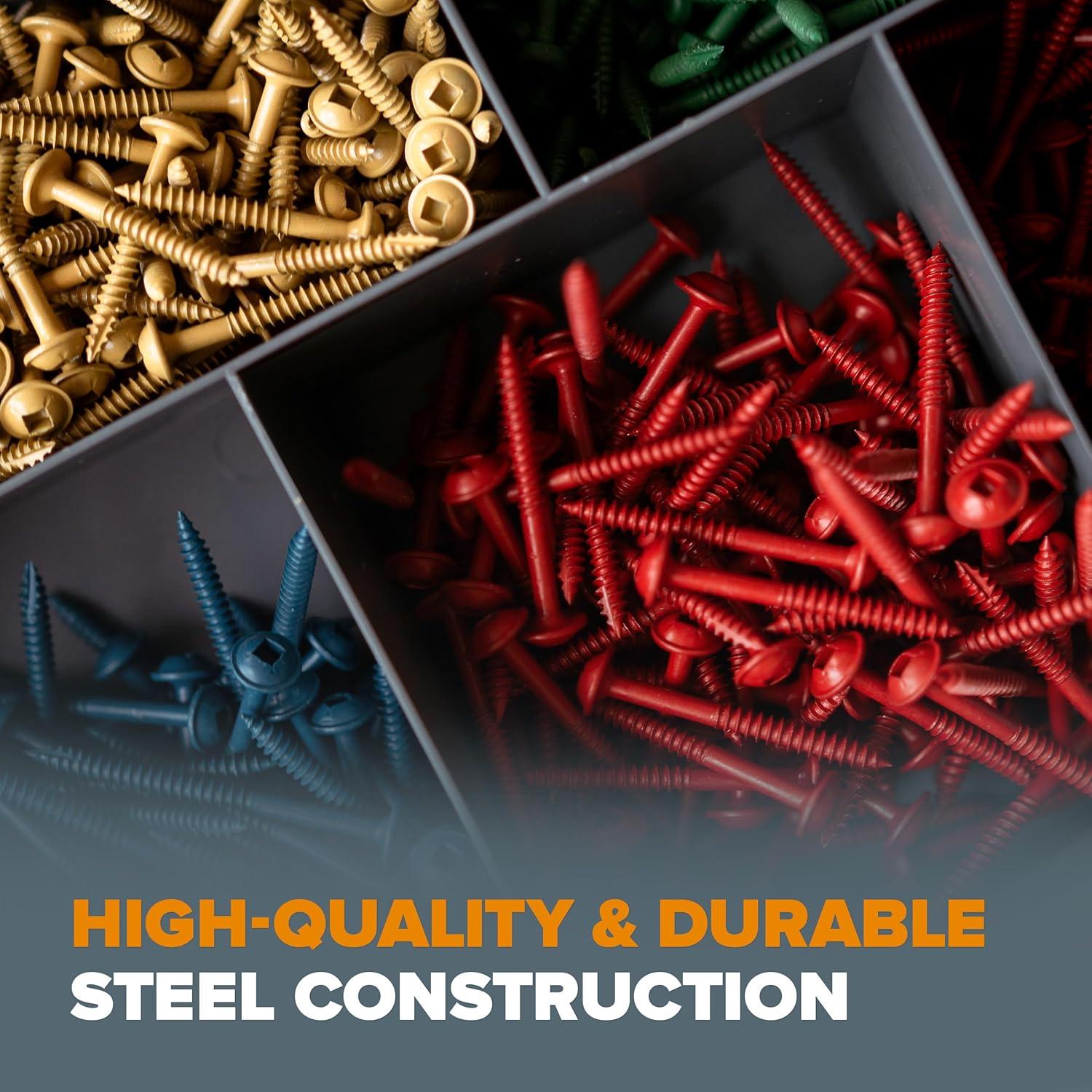 Tornillos para Agujeros de Bolsillo BORA 3.81 cm - 100 Piezas