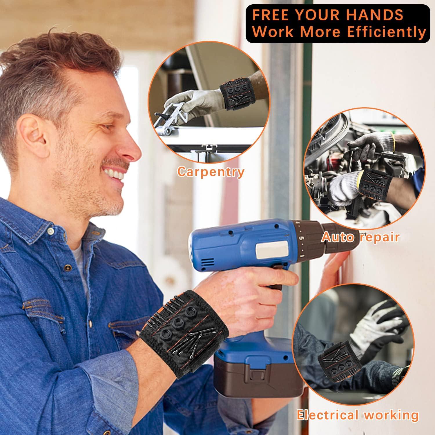 Banda de Muñeca Magnética Josetty con 15 Imanes Fuertes