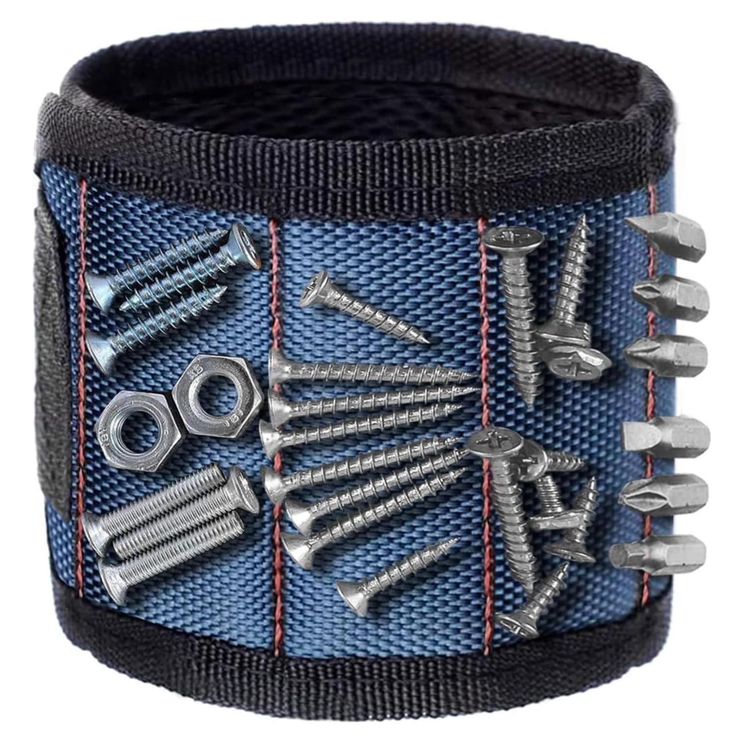 Pulsera Magnética Ajustable Eskopily para Tornillos y Herramientas