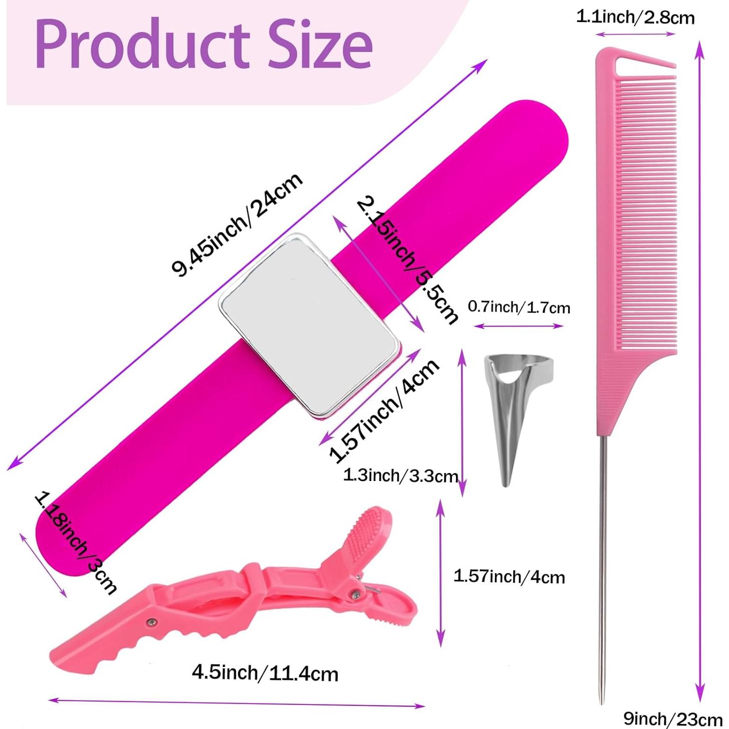 Juego de Herramientas para Trenzar Cabello Zorliton 23 Piezas