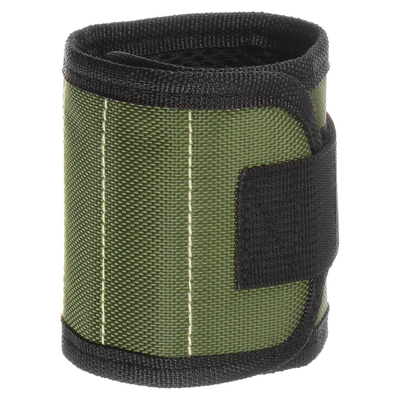 Pulsera Magnética HARFINGTON de Nylon con 15 Imánes Verde Oscuro