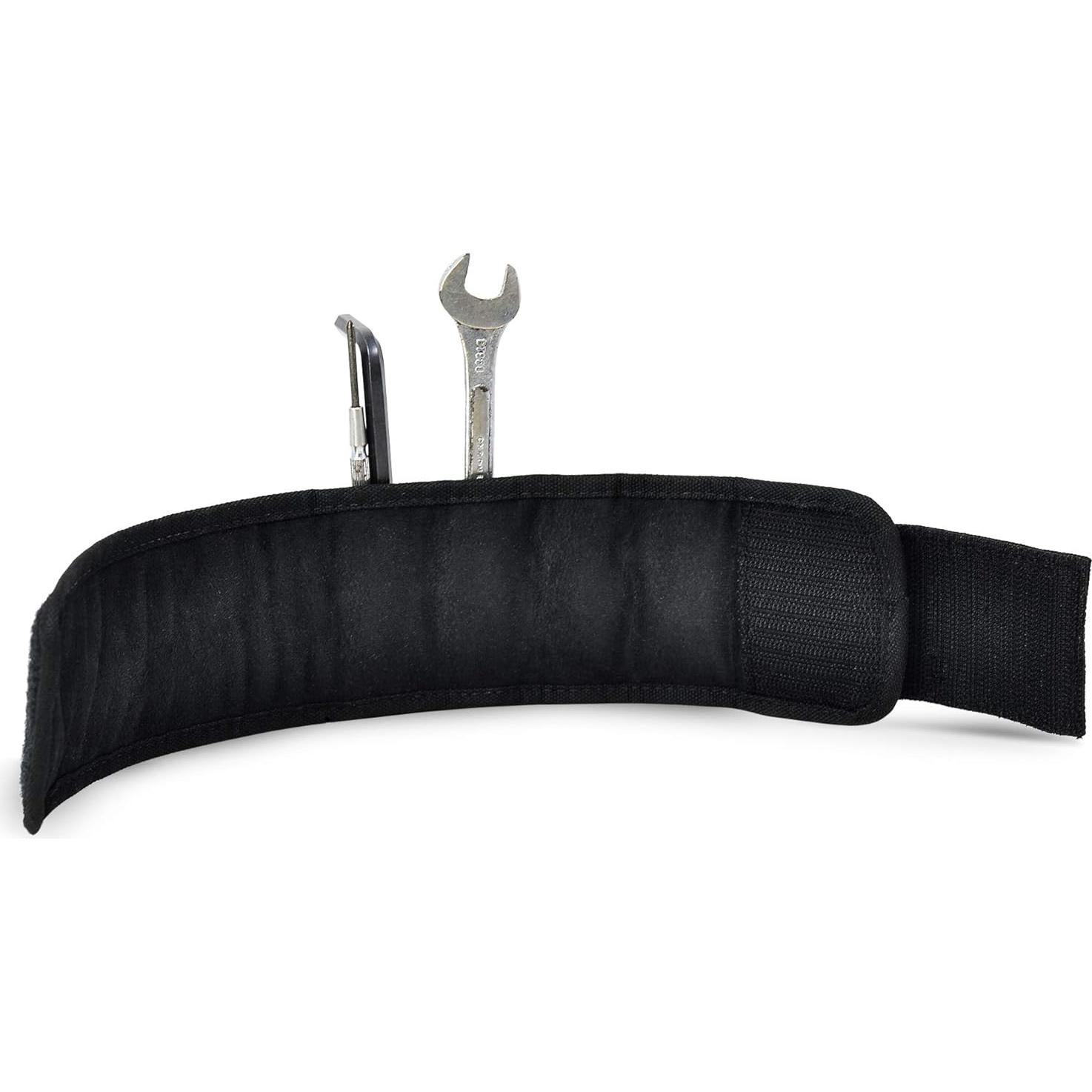 Banda Magnética de Muñeca Turtleback - Ajustable, Nylon, Negro