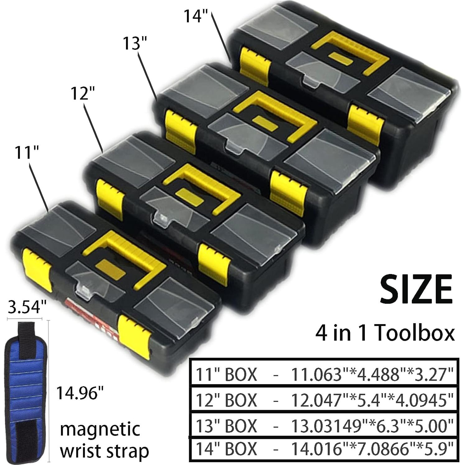 Caja de herramientas portátil STAHMFOVER 4 piezas 2.38 kg