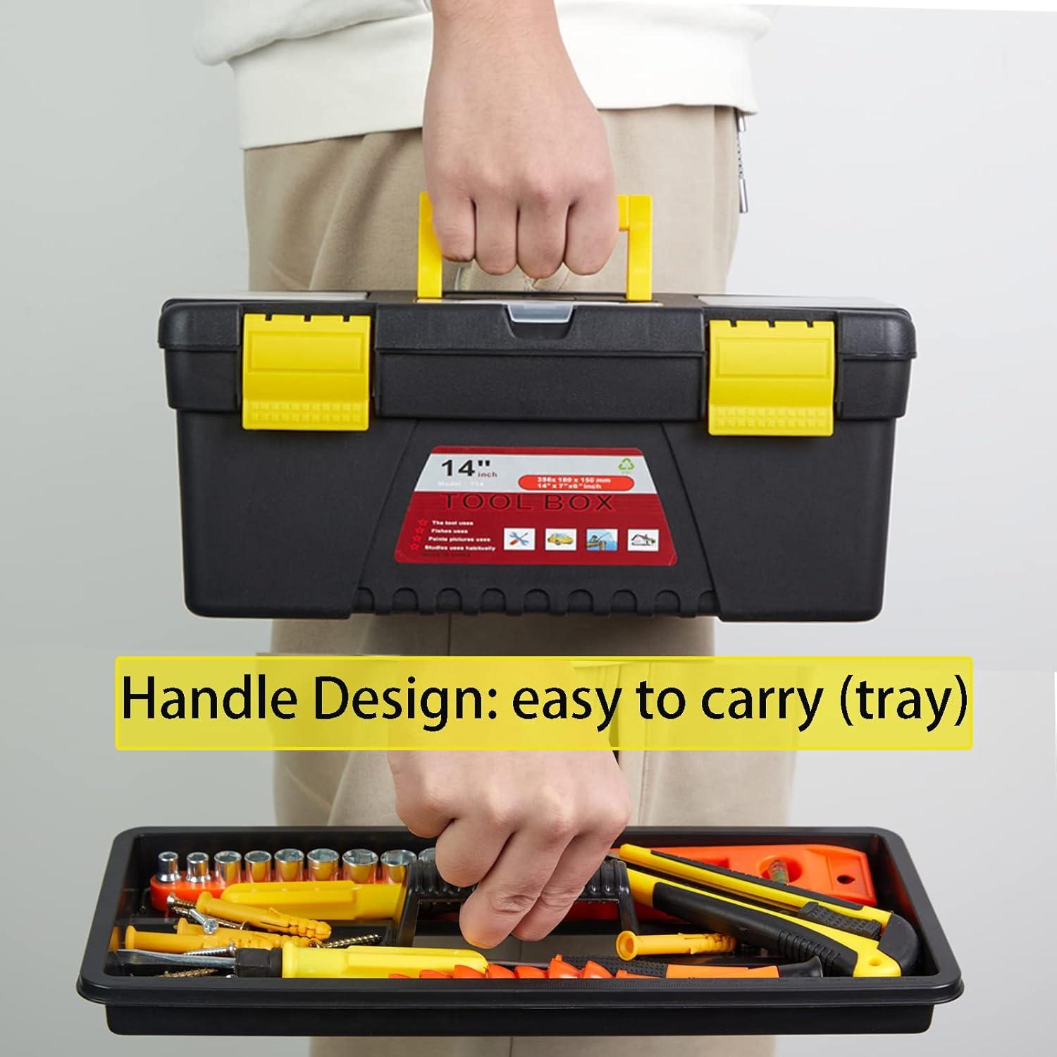 Caja de herramientas portátil STAHMFOVER 4 piezas 2.38 kg