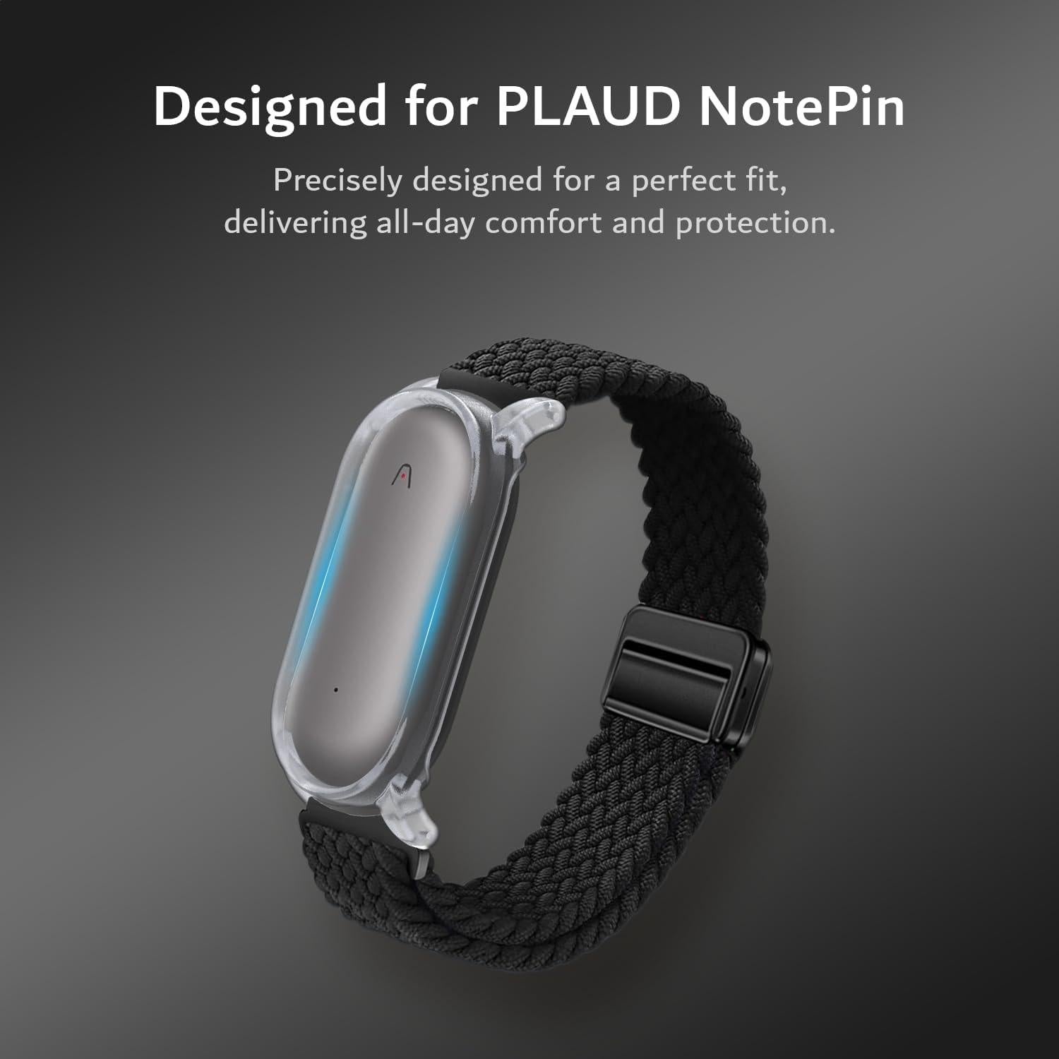 Funda de PC TUDIA para Grabadora AI NotePin + Pulsera Ajustable