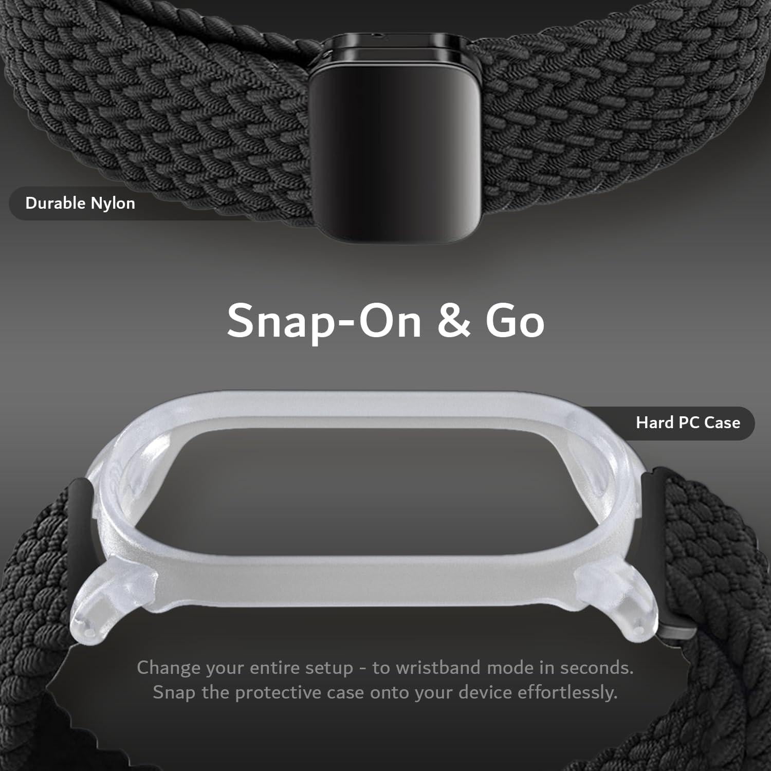 Funda de PC TUDIA para Grabadora AI NotePin + Pulsera Ajustable