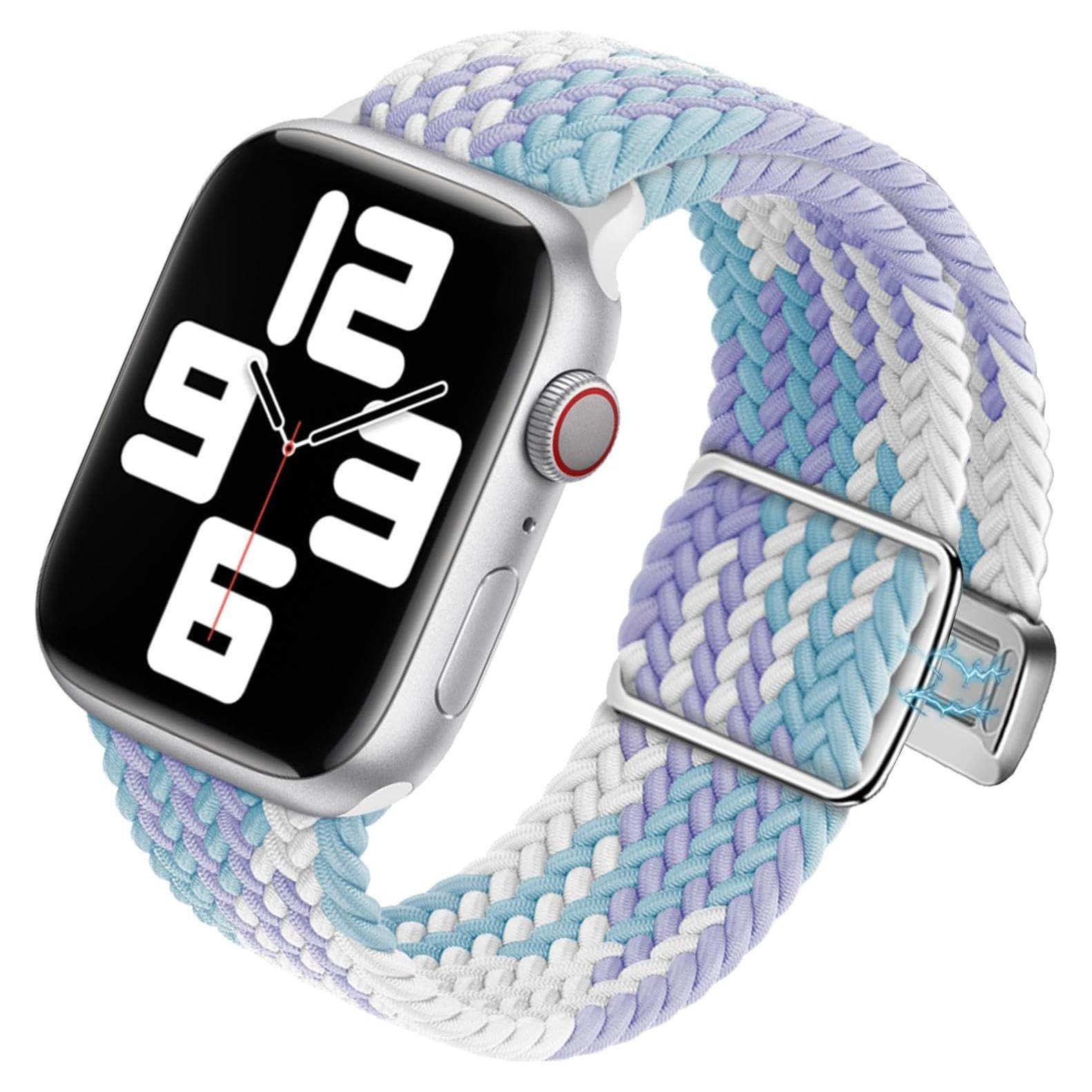 Banda de Reloj de Nylon Elástico Trenzado Abanen 38-49mm