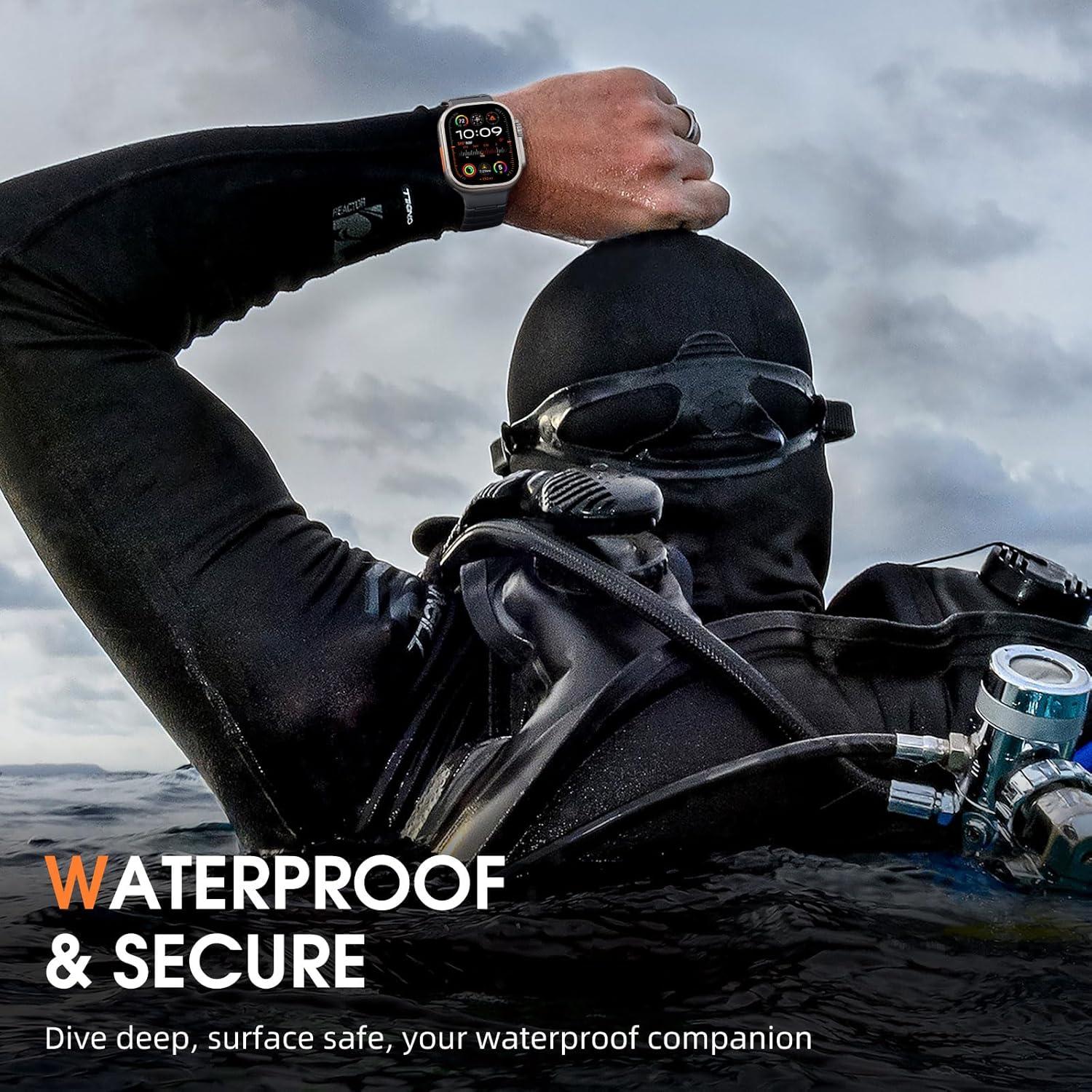 Banda Magnética Deportiva Easuny para Apple Watch Ultra 49mm-42mm