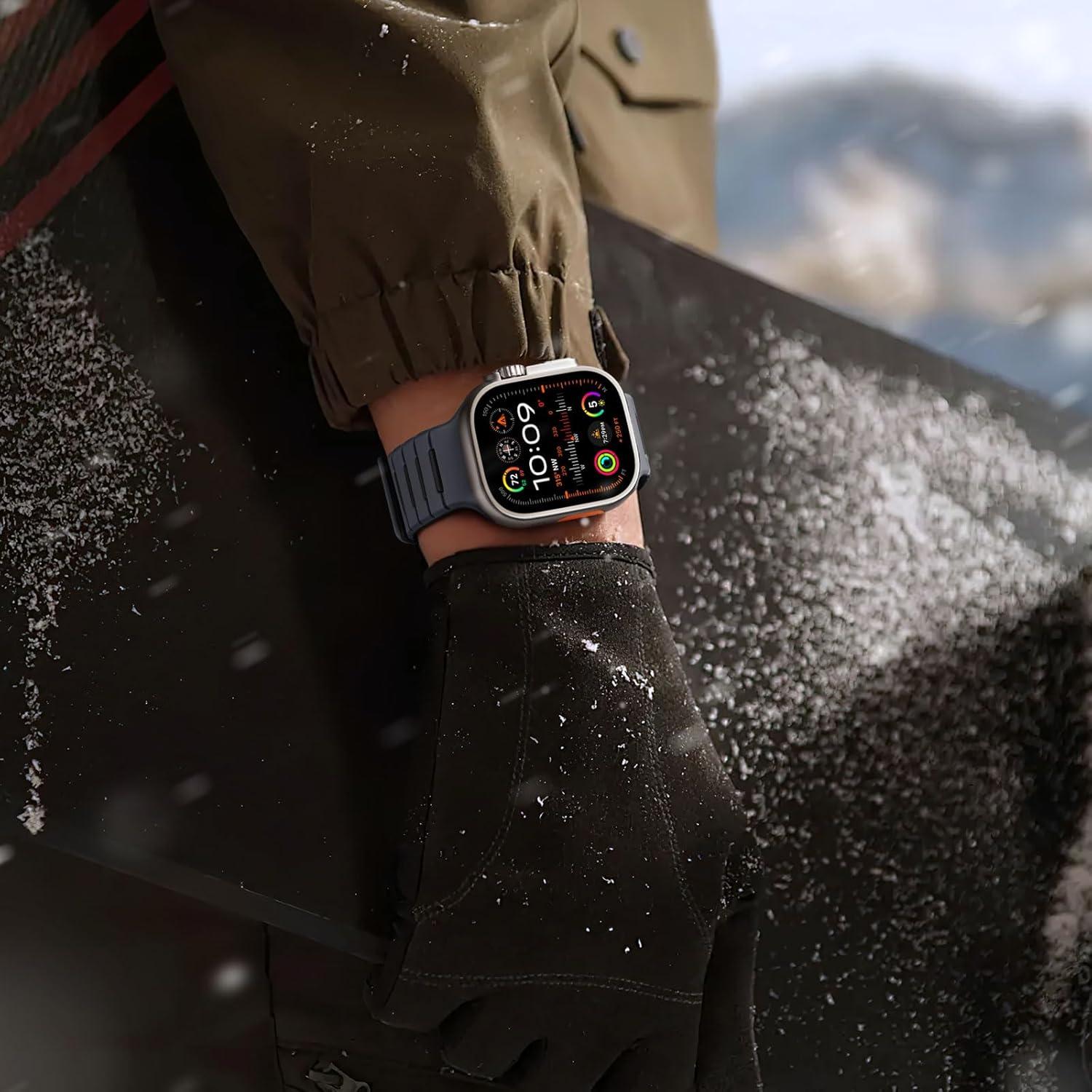 Banda Magnética Deportiva Easuny para Apple Watch Ultra 49mm-42mm