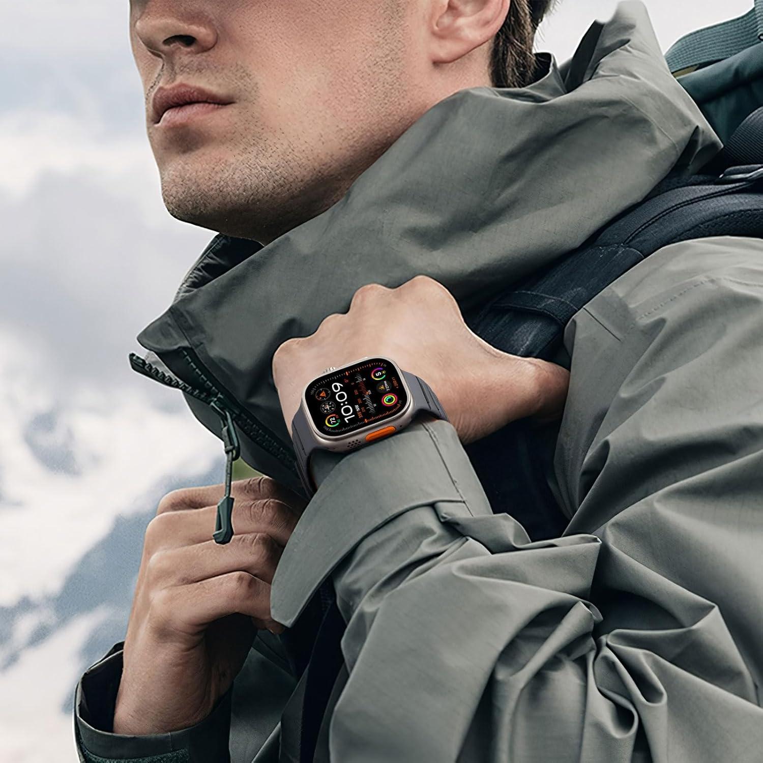 Banda Magnética Deportiva Easuny para Apple Watch Ultra 49mm-42mm