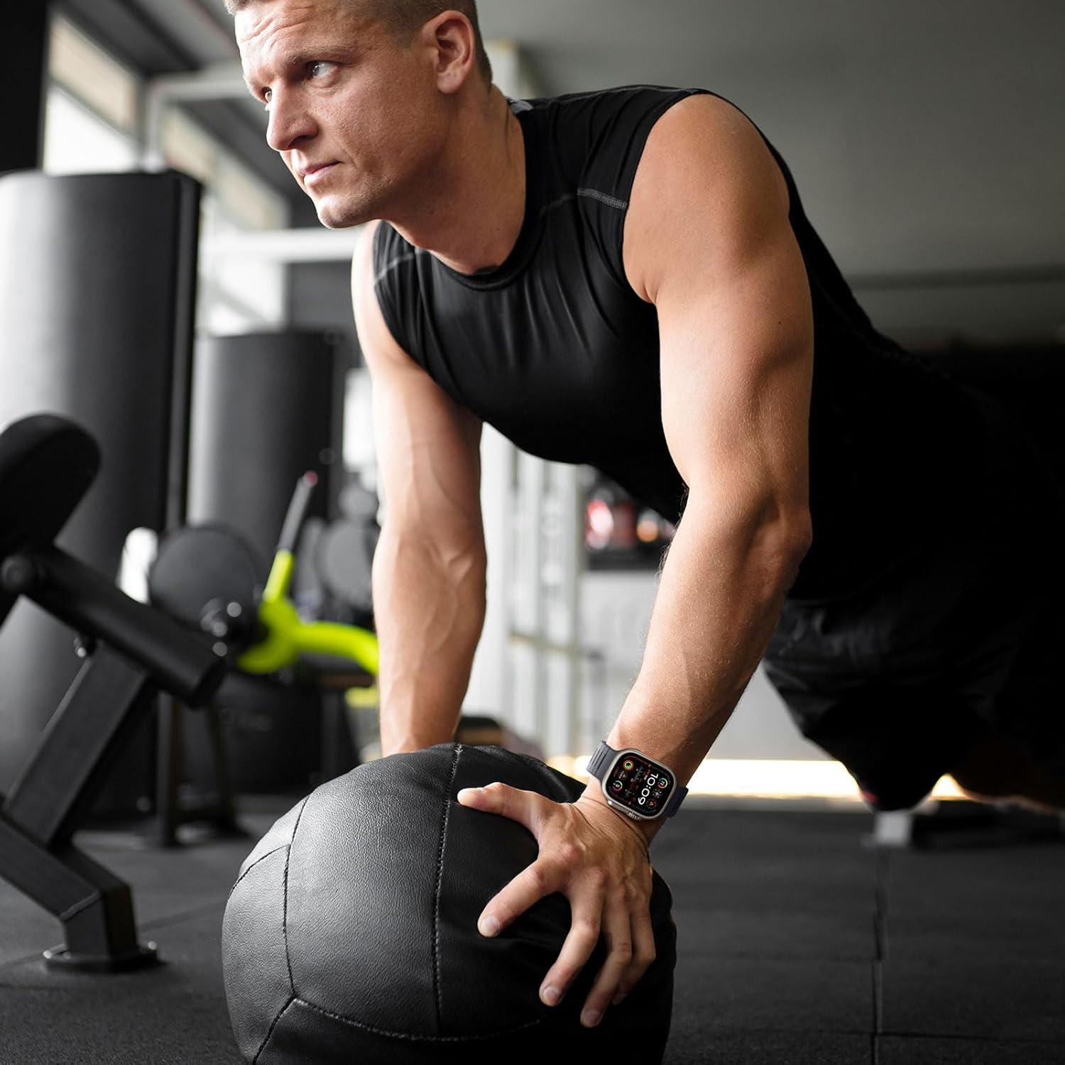 Banda Magnética Deportiva Easuny para Apple Watch Ultra 49mm-42mm