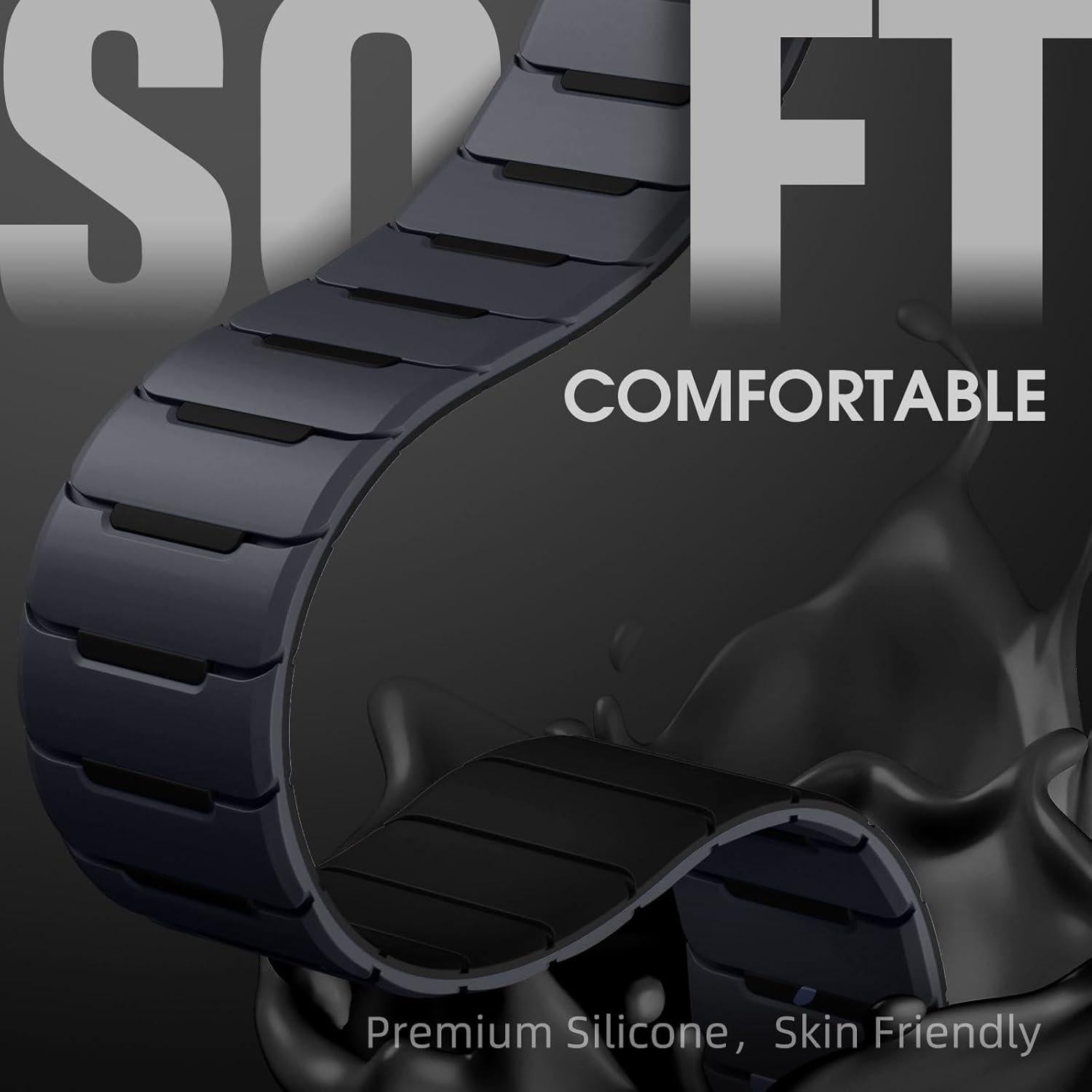 Banda Magnética Deportiva Easuny para Apple Watch Ultra 49mm-42mm